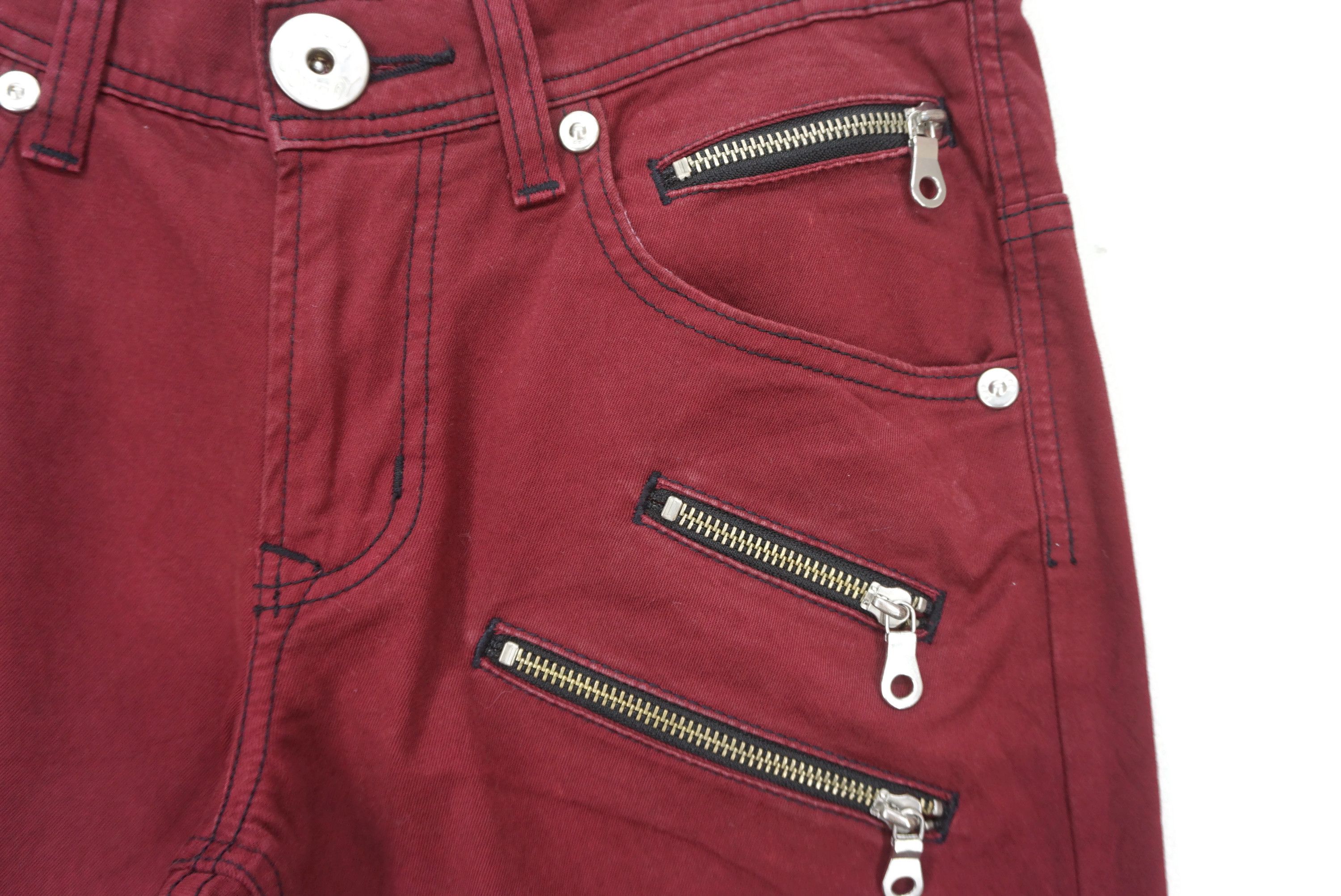 Lee Cowboy Pants fit W30xL31 Low-Rise Multi Zipper Bondage Pants Size US 28 / EU 44 - 5 Thumbnail