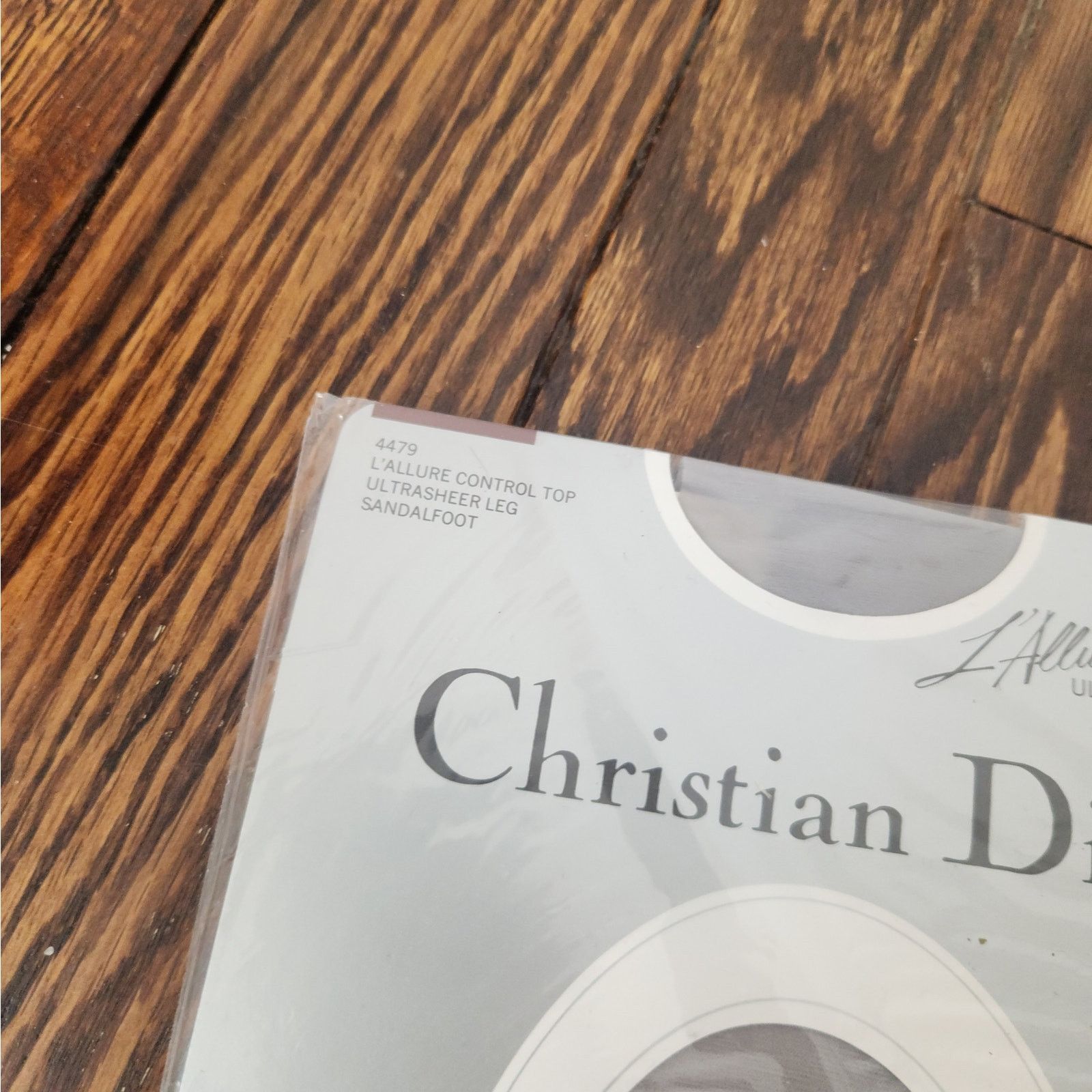 Dior Christian Dior Grey Ultra Sheer Sandalfoot Pantyhose Size 2 Size ONE SIZE - 5 Thumbnail