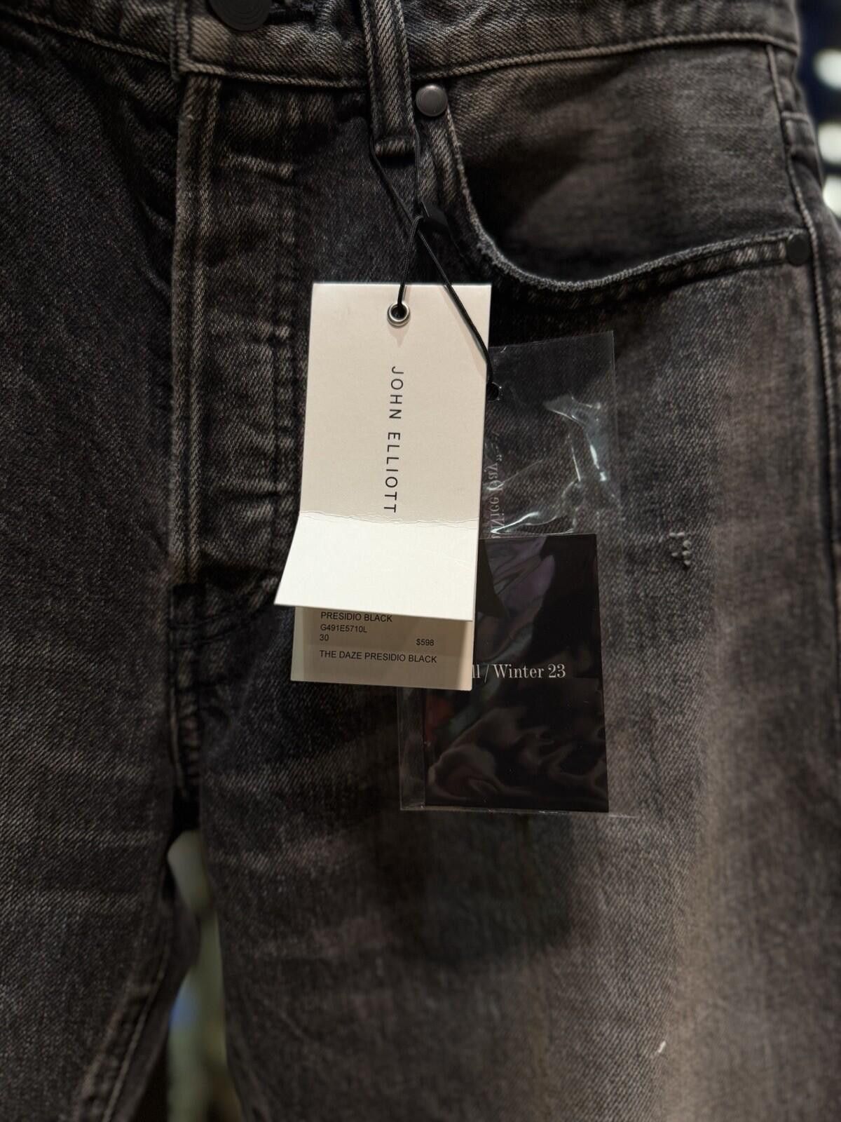 John Elliott John Elliot Jeans Size 30 Distressed Messy Look NEW W Tags Size US 30 / EU 46 - 6 Thumbnail