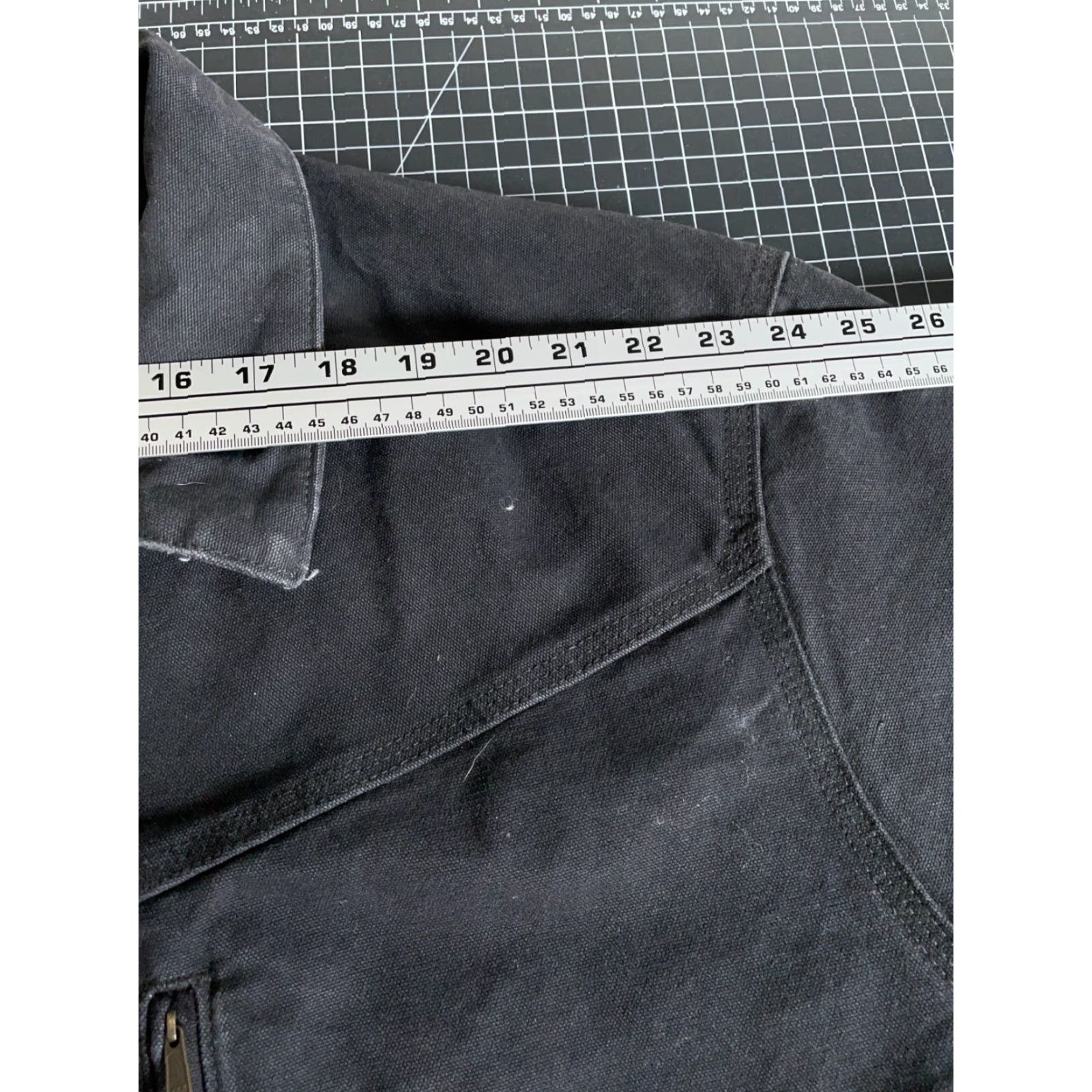 Carhartt VINTAGE Carhartt Sandstone Rancher Jacket Adult 4XL Black Canvas Faded Workwear Size US XXL / EU 58 / 5 - 7 Thumbnail