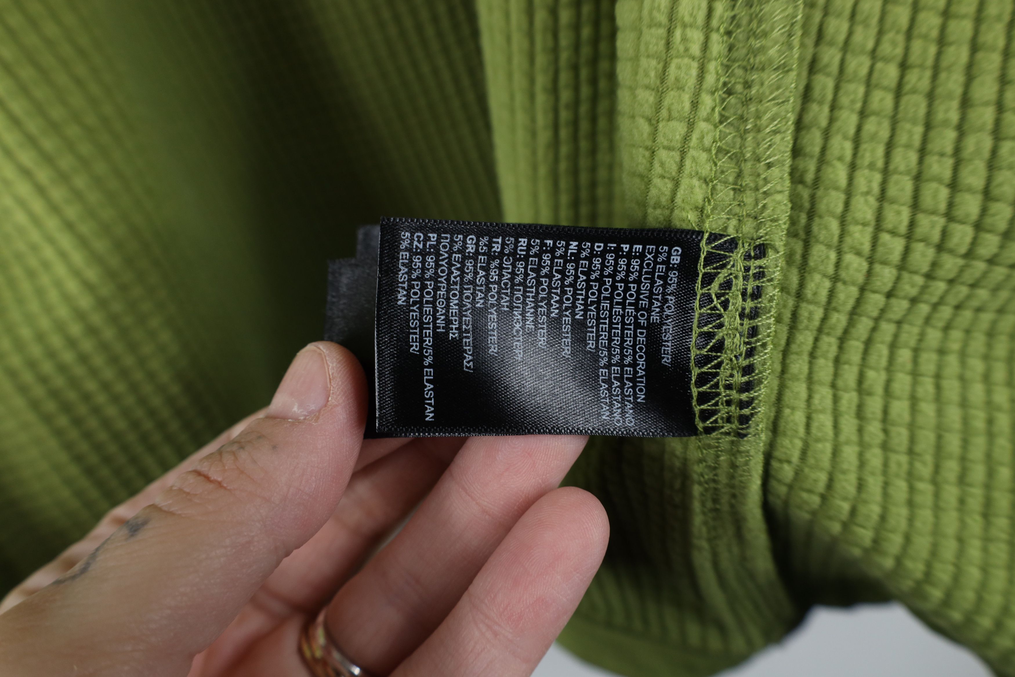 The North Face AS IS The North Face Thermal Fleece Lined Zip Jacket Green Size US M / EU 48-50 / 2 - 12 Thumbnail