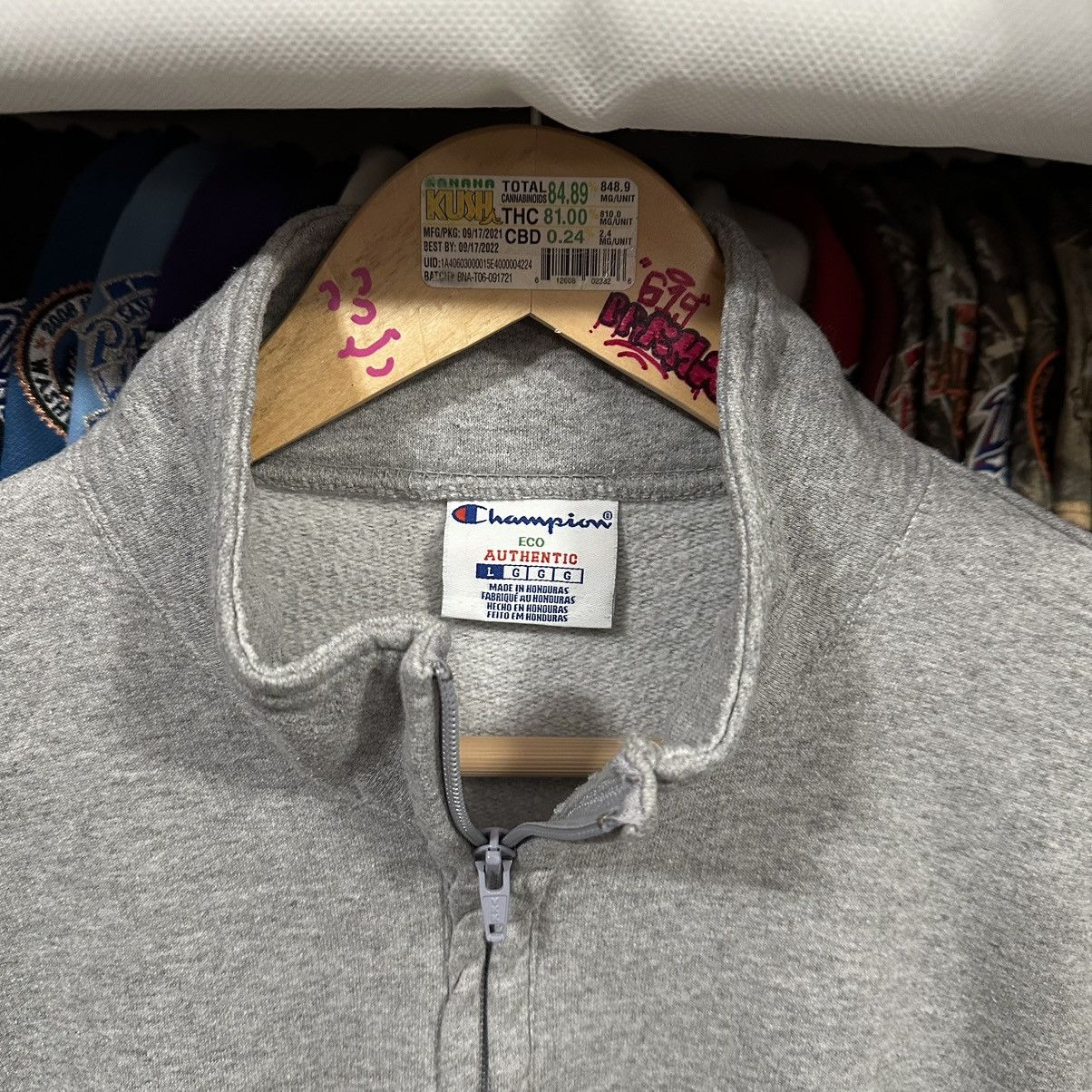 Champion × Fuck The Population FTP champion OG half zip L gray Size US L / EU 52-54 / 3 - 2 Thumbnail