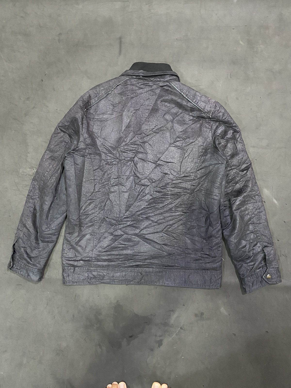 If Six Was Nine × Japanese Brand × Le Grande Bleu (L.G.B.) 💸BINDINGOFFER💸Louis Charlon Suede Jacket 14thaddiction Lgb Size US M / EU 48-50 / 2 - 4 Thumbnail