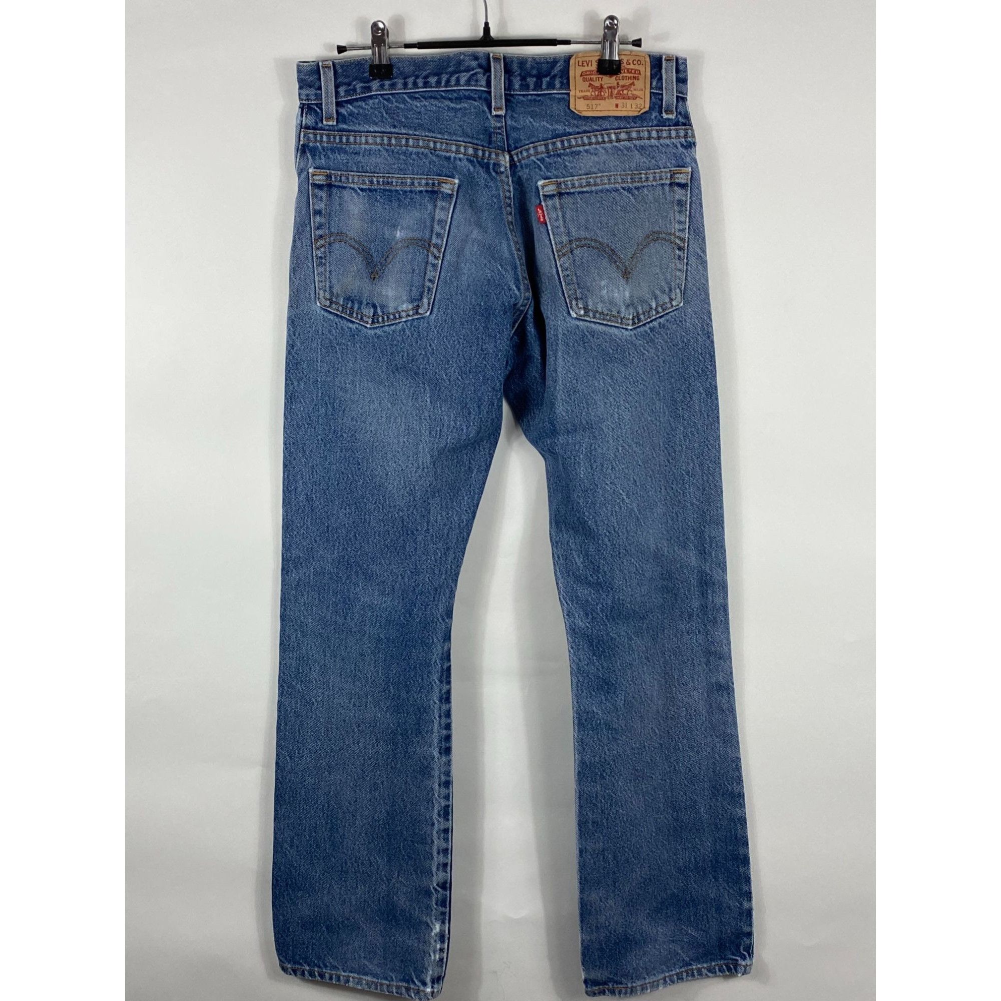 Washed Vintage Levis Usa 517 2024 Bootcut Jeans Size 30