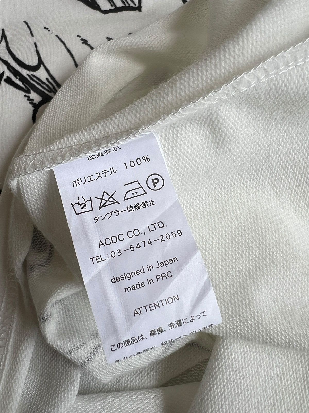 Seditionaries ACDC RAG 🇯🇵 Rib Cage Angel Anime Longsleeve Shirt Size US L / EU 52-54 / 3 - 10 Thumbnail