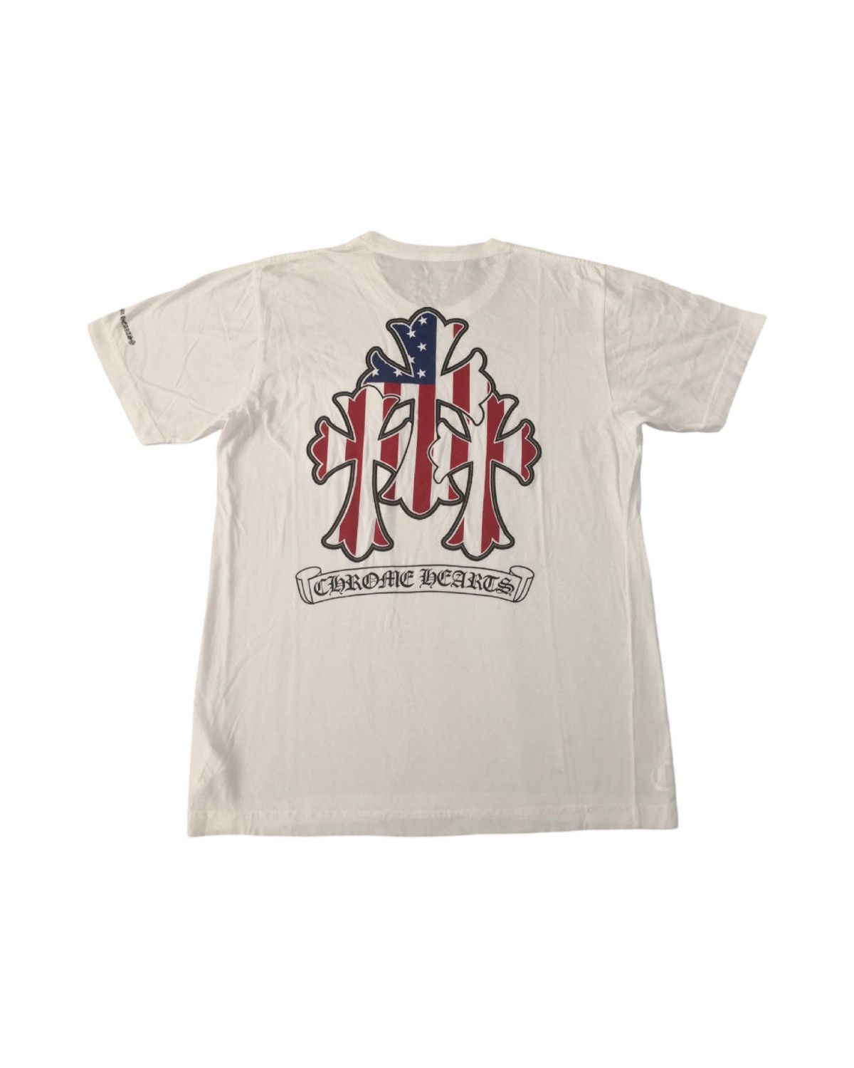 Chrome Hearts Triple Cross Tee Light Blue / White – THEPARKS