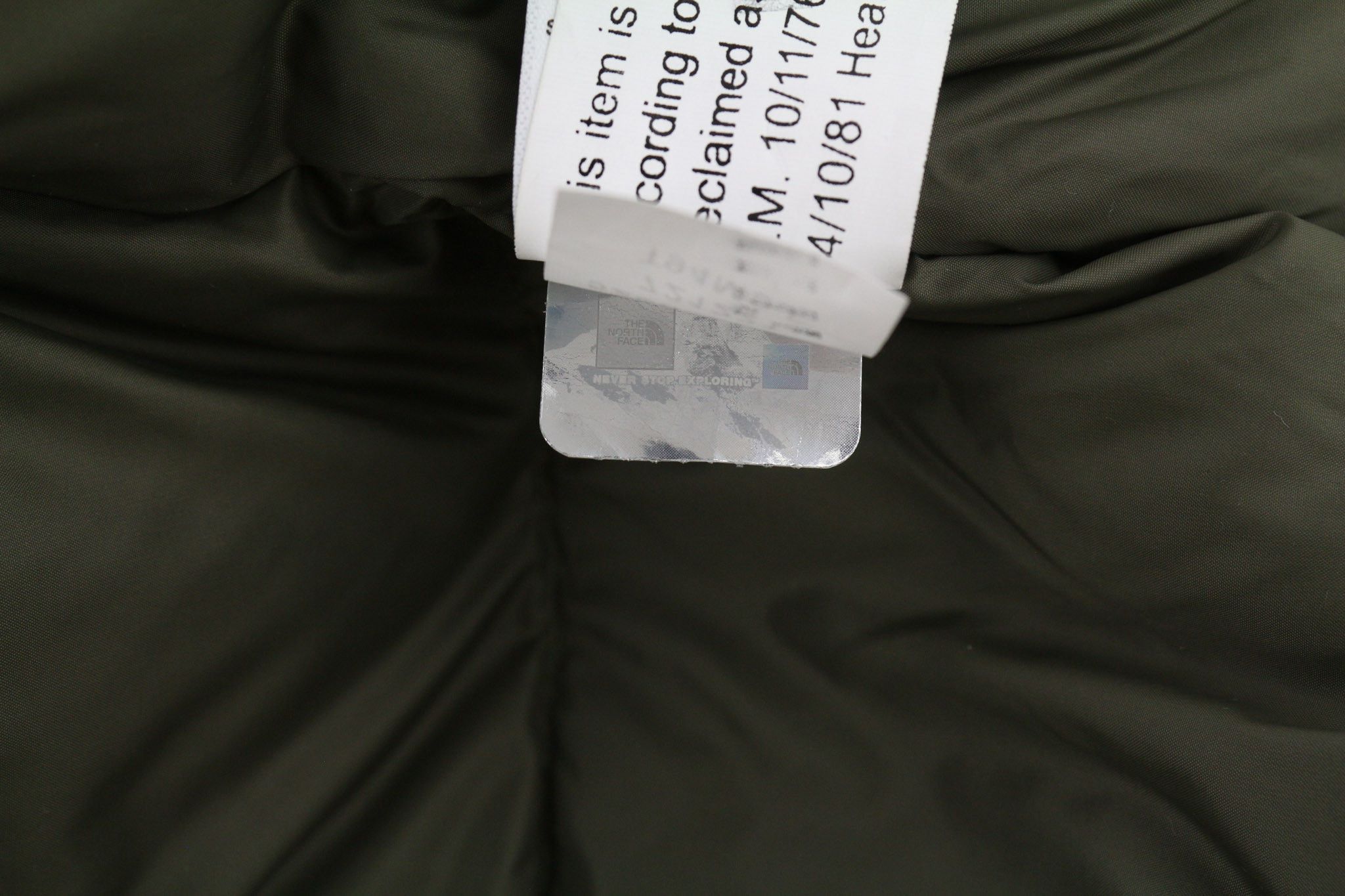 The North Face M 700 Down Quilted Logo High Neck Puffer 81679 Size US M / EU 48-50 / 2 - 12 Thumbnail
