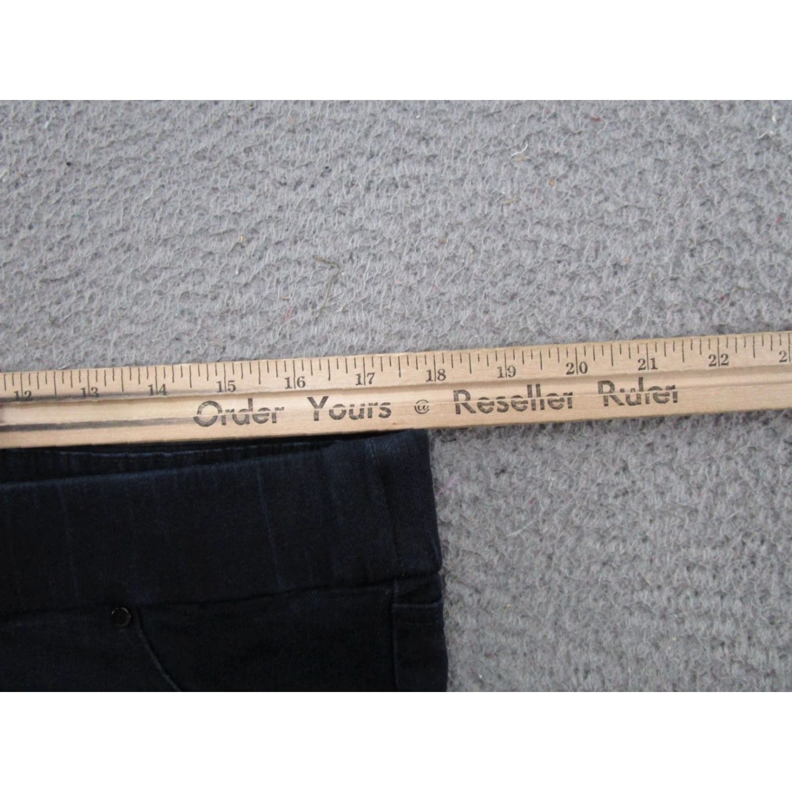 Denime Liverpool Jeans Skinny Jeans Jeggins Womens Size 16/33 Dark Wash Denim Blue Stretch 5-Pocket City Style Mens Womens Girls? Size 38" / US 16 / IT 52 - 6 Thumbnail