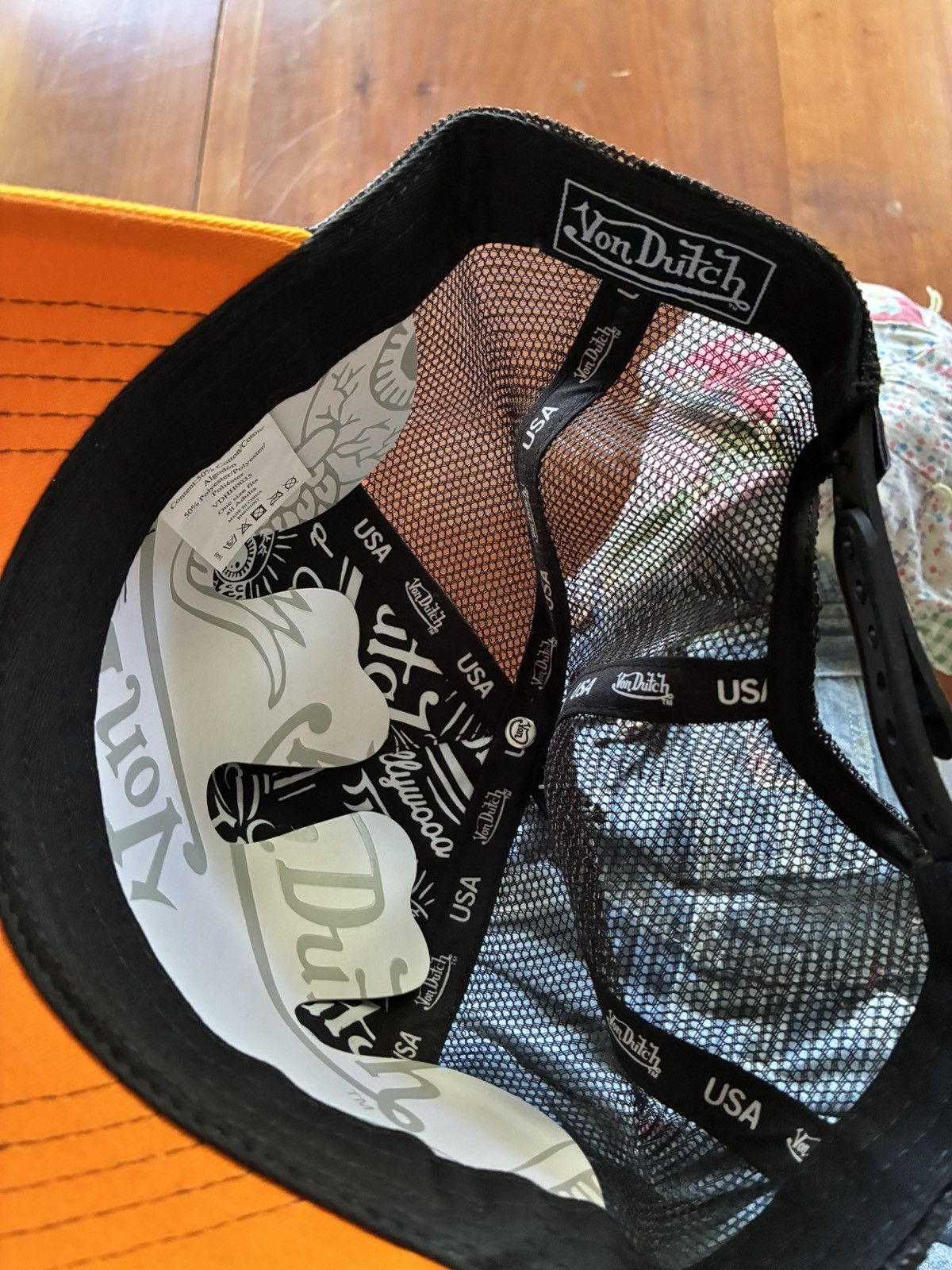 Von Dutch Von Dutch flame trucker hat Size ONE SIZE - 4 Thumbnail