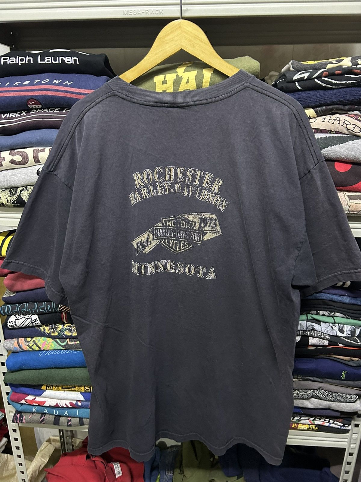Harley Davidson Vintage Sunfaded Harley Davidson Size US XXL / EU 58 / 5 - 3 Thumbnail