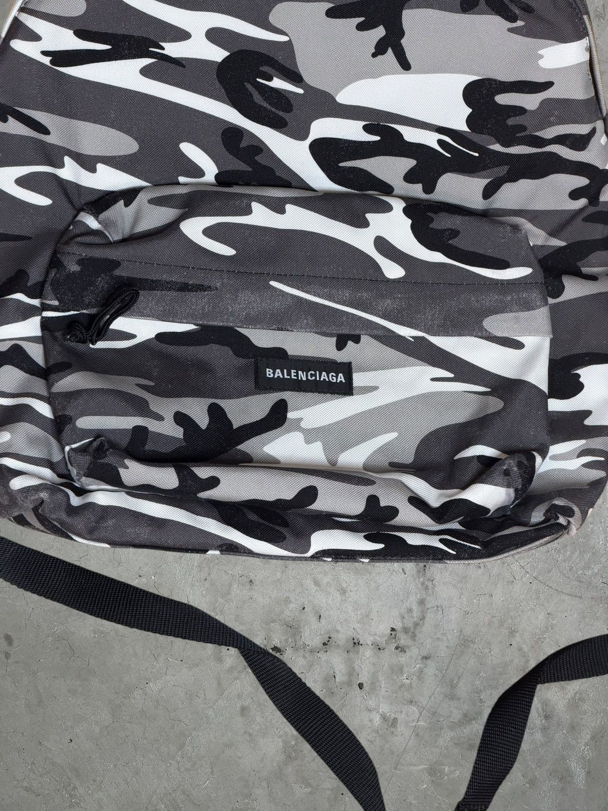 Balenciaga Balenciaga Snow Camo Backpack Size ONE SIZE - 4 Thumbnail