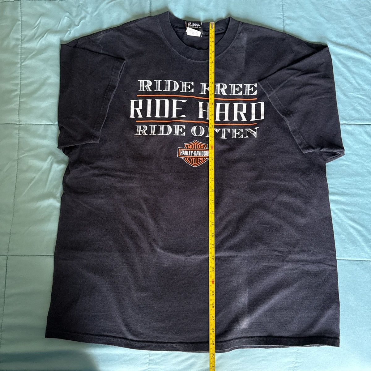 Harley Davidson Vintage Harley-Davidson Brandon Florida Gator Tee - Biker Size US XXL / EU 58 / 5 - 6 Thumbnail