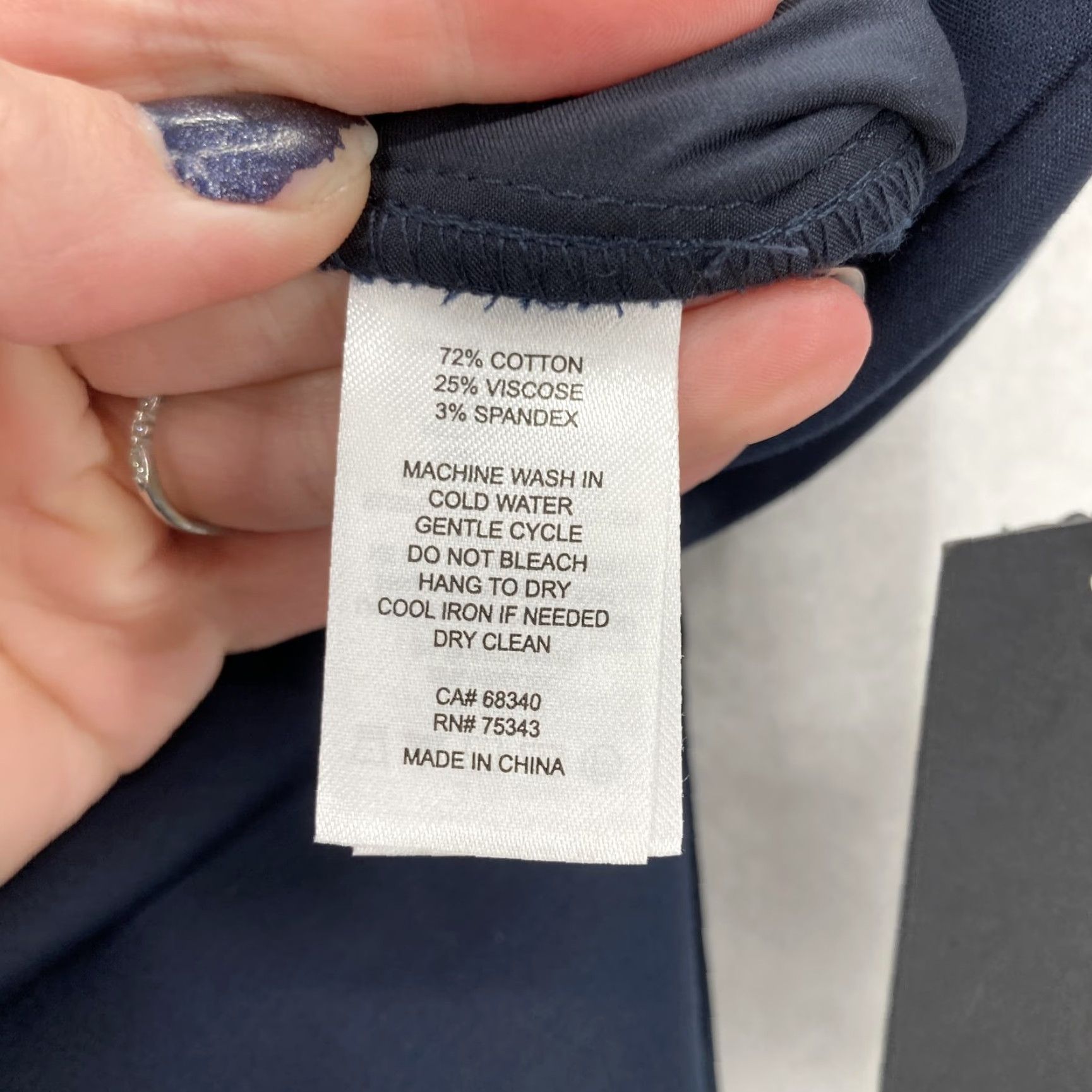 Jones New York VINTAGE? No. Size 32" / US 10 / IT 46 - 6 Thumbnail