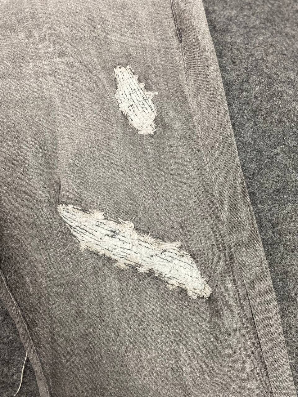 Japanese Brand rubik japanese brand distresse reworked stretch denim Size US 34 / EU 50 - 7 Thumbnail