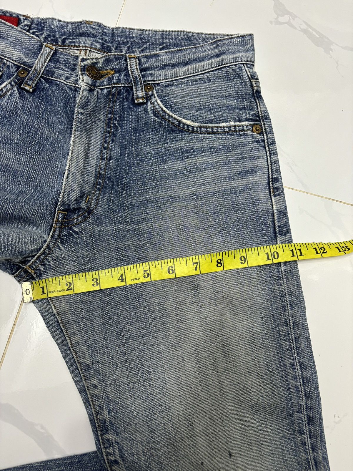 Edwin EDWIN REBEL BOOTCUT DISTRESSED FLARE DENIM JEANS Size US 29 - 14 Thumbnail