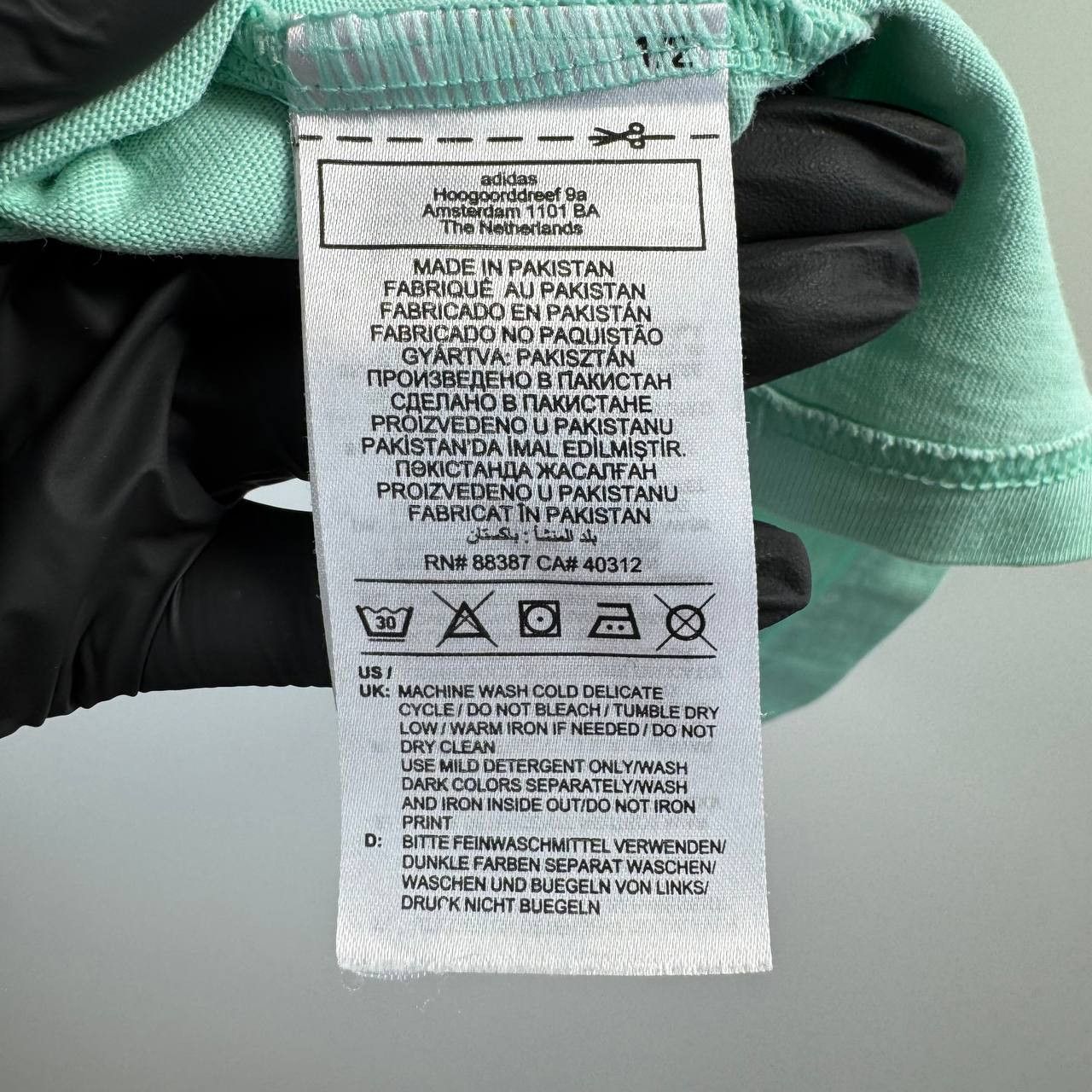 Adidas Adidas Originals Mint Green Trefoil T Shirt Women’s Size M Size M / US 6-8 / IT 42-44 - 8 Thumbnail