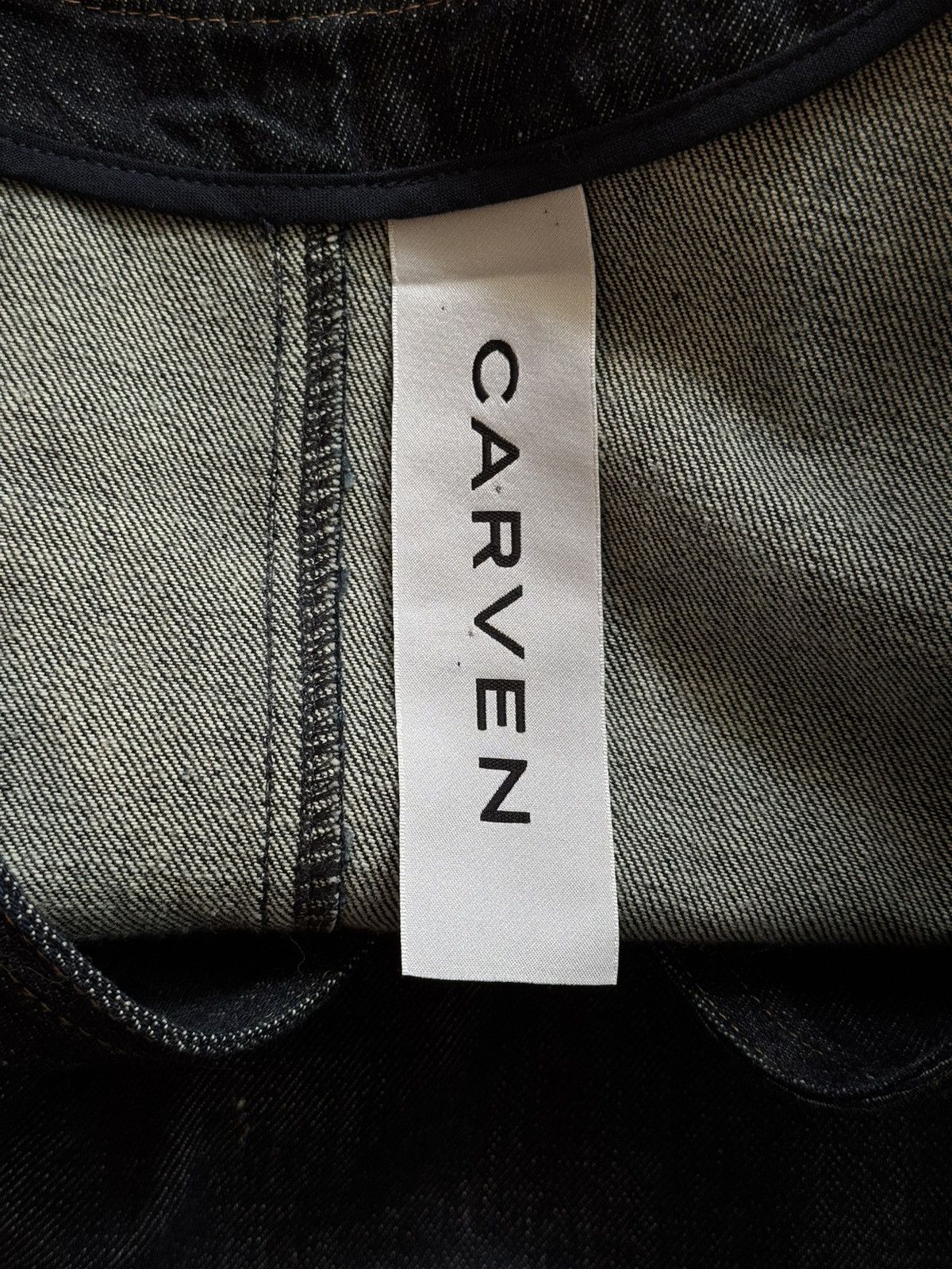Carven × Designer Carven fit & flare babydoll denim mini dress Size S / US 4 / IT 40 - 8 Thumbnail