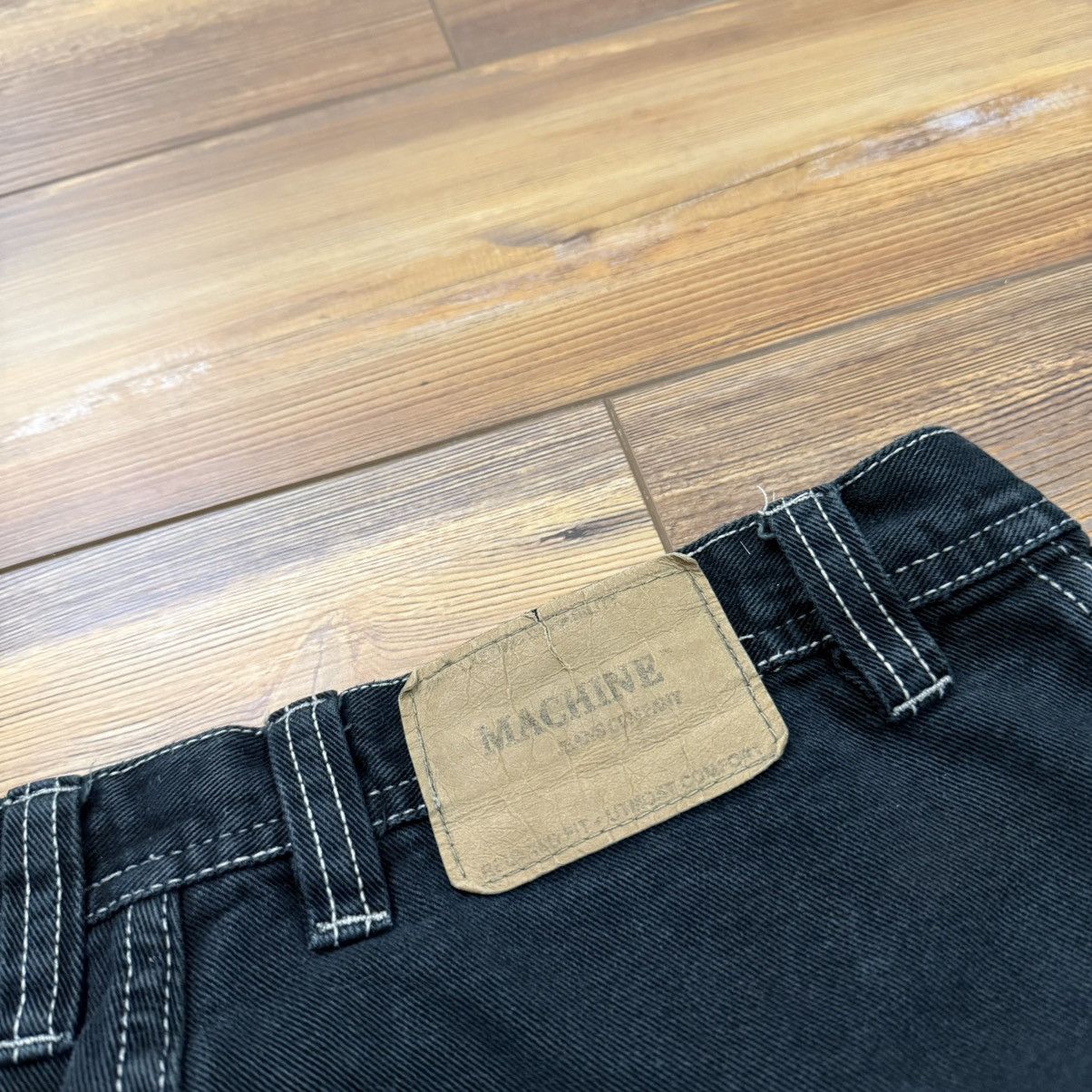 Other Vintage Black Baggy JNCO Style Embroidered Skate Baggy Jeans Size US 32 / EU 48 - 5 Thumbnail