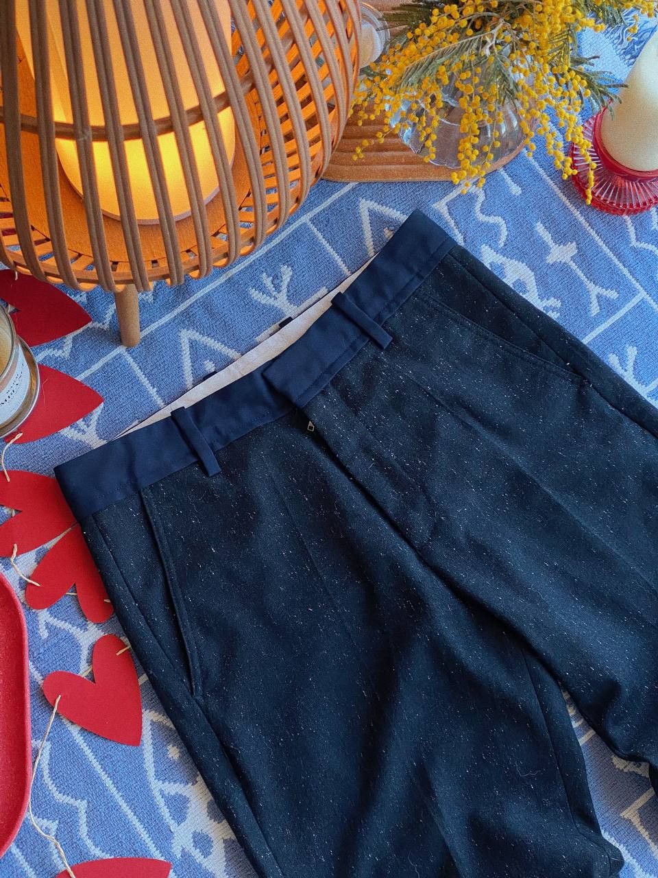 Wood Wood Wood Wood Tweed Pants Wool Silk Blend Size US 28 / EU 44 - 2 Thumbnail