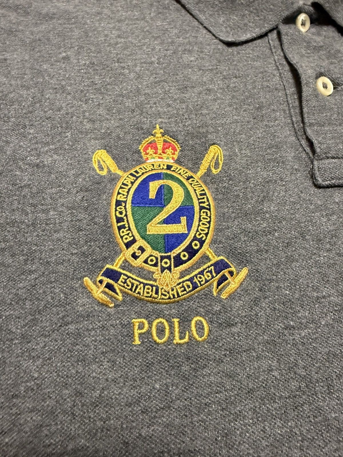 Polo Ralph Lauren × RRL Ralph Lauren × Vintage Polo Ralph Lauren Polo T Shirt Big Logo Mens M size Size US M / EU 48-50 / 2 - 4 Thumbnail