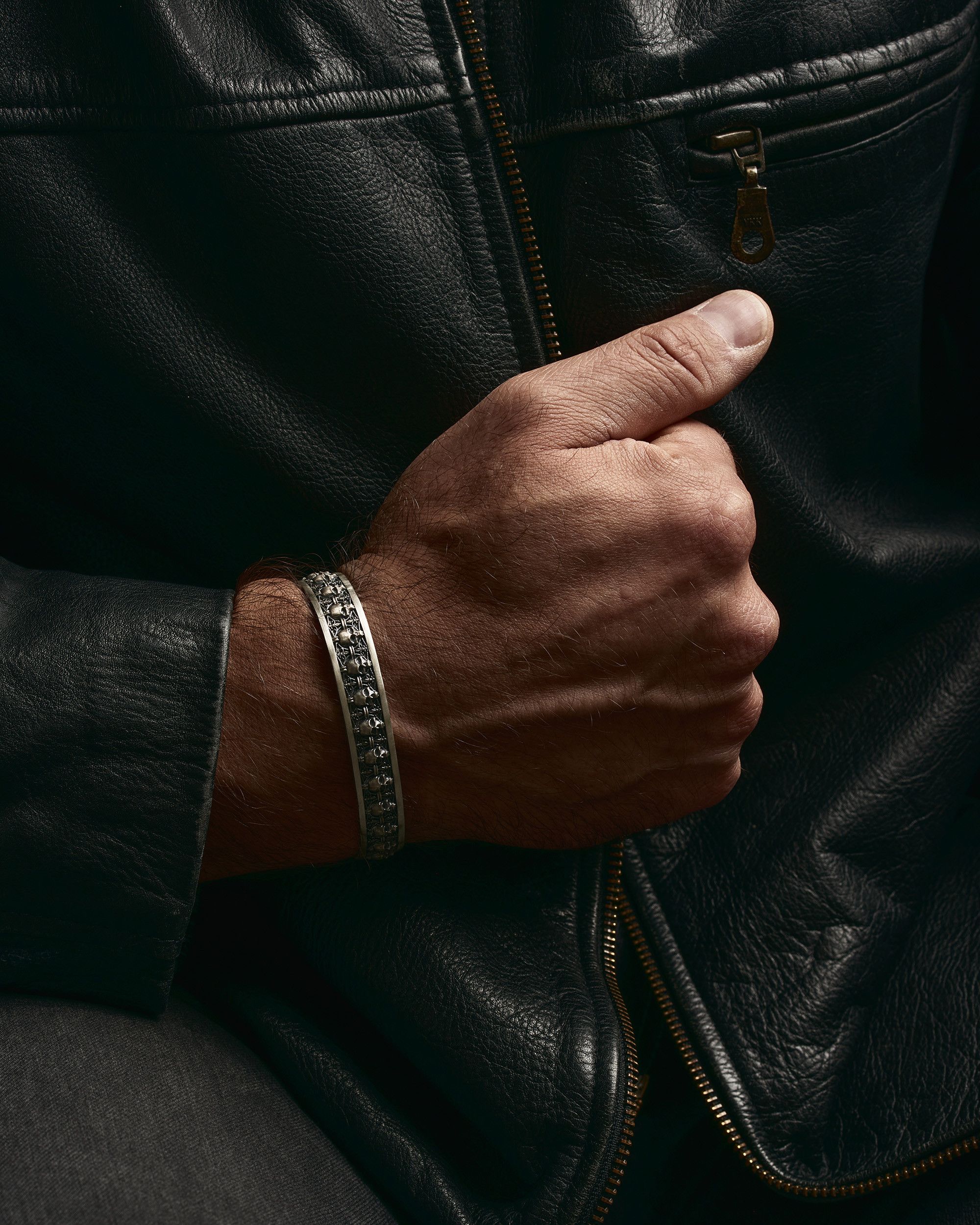 Jewelry × Other MENS SKULL BRACELET Size ONE SIZE - 5 Thumbnail