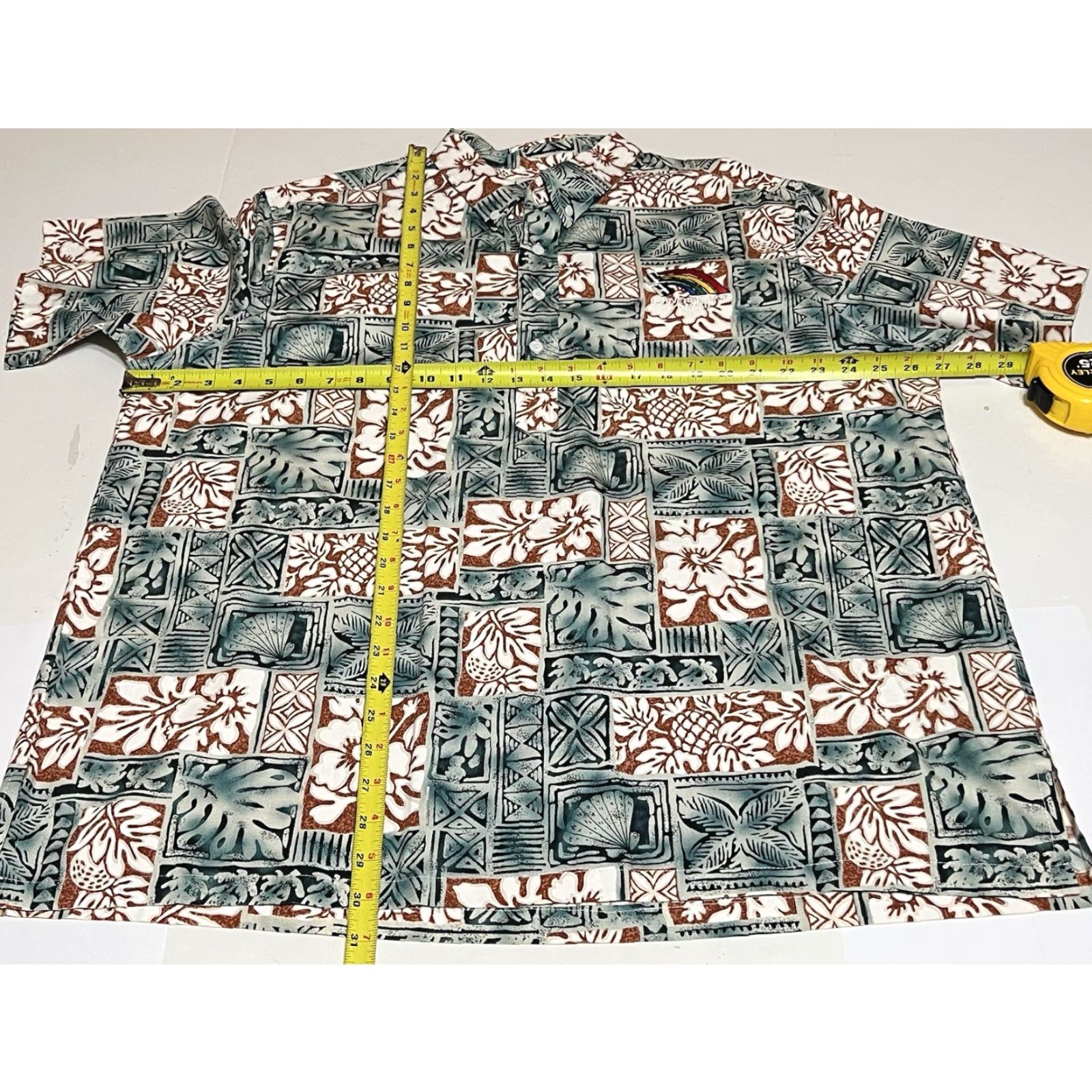 ALOHAS VINTAGE University Of Hawaii Shirt Men's XL 1/4 Button Front Pullover Aloha Used Size US XL / EU 56 / 4 - 5 Thumbnail