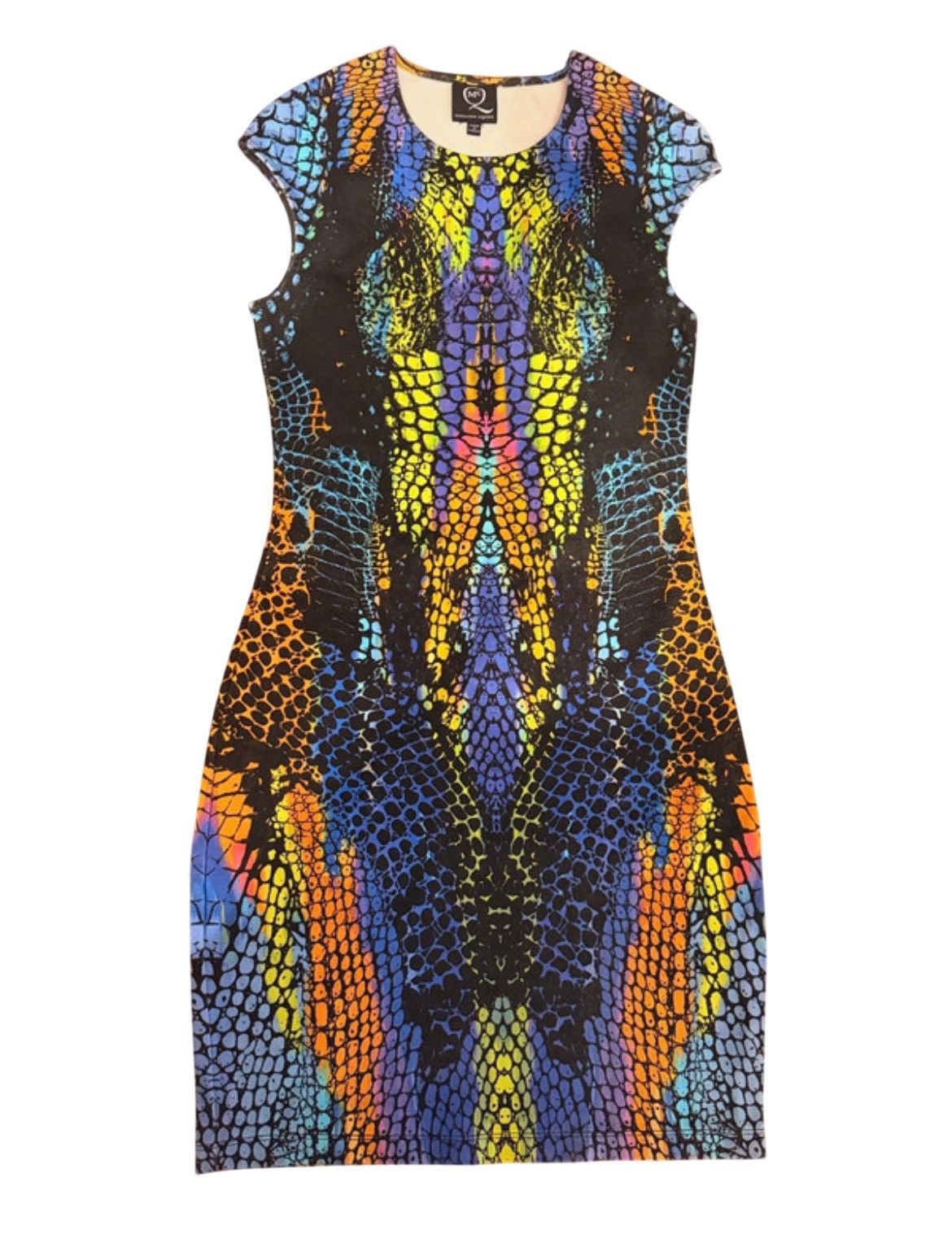 Alexander McQueen McQ Alexander McQueen Multicolor Reptile Print Dress Size S / US 4 / IT 40 - 1 Thumbnail