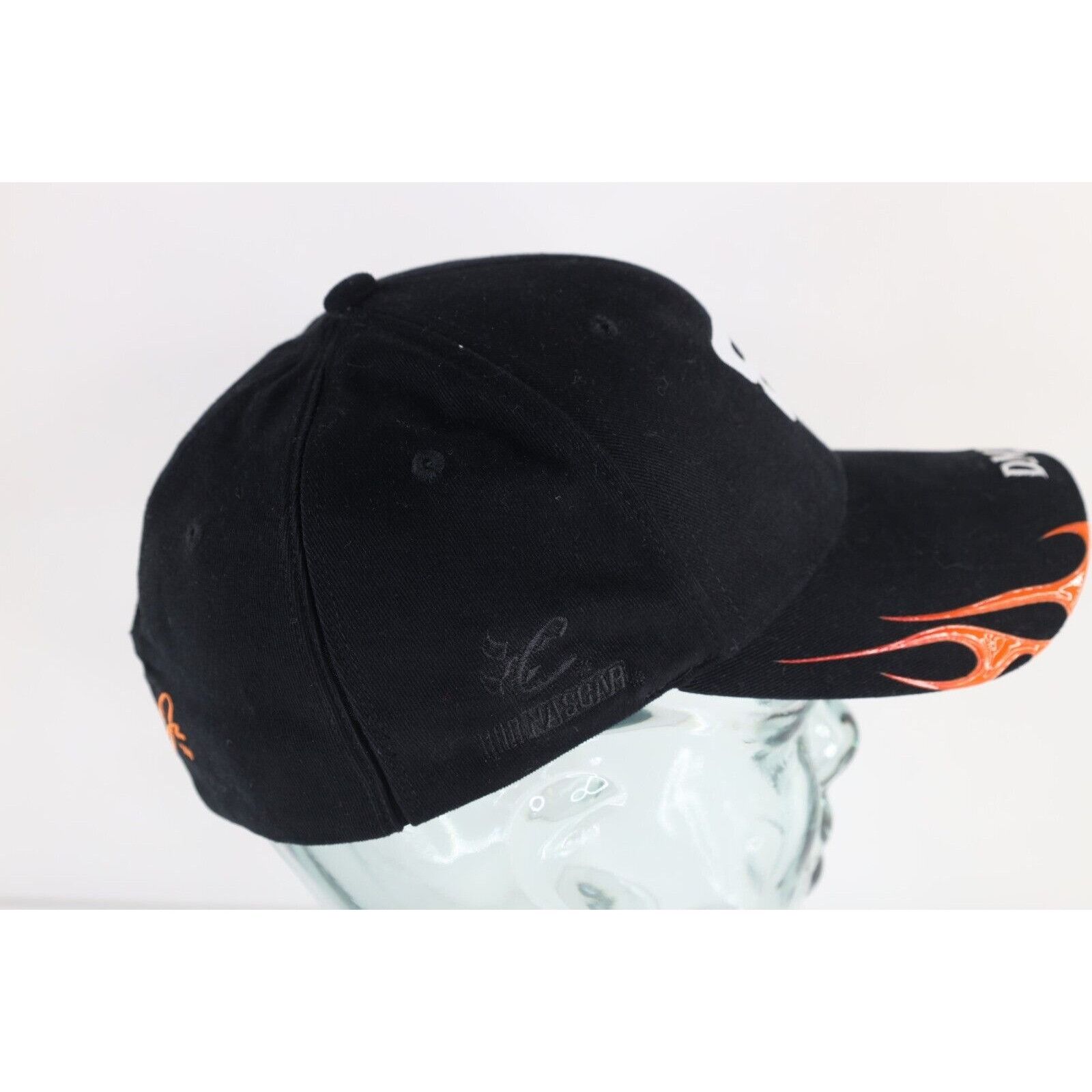 NASCAR × Vintage Vintage Y2K NASCAR Fire Flames Dale Earnhardt Jr Hat Size ONE SIZE - 7 Thumbnail