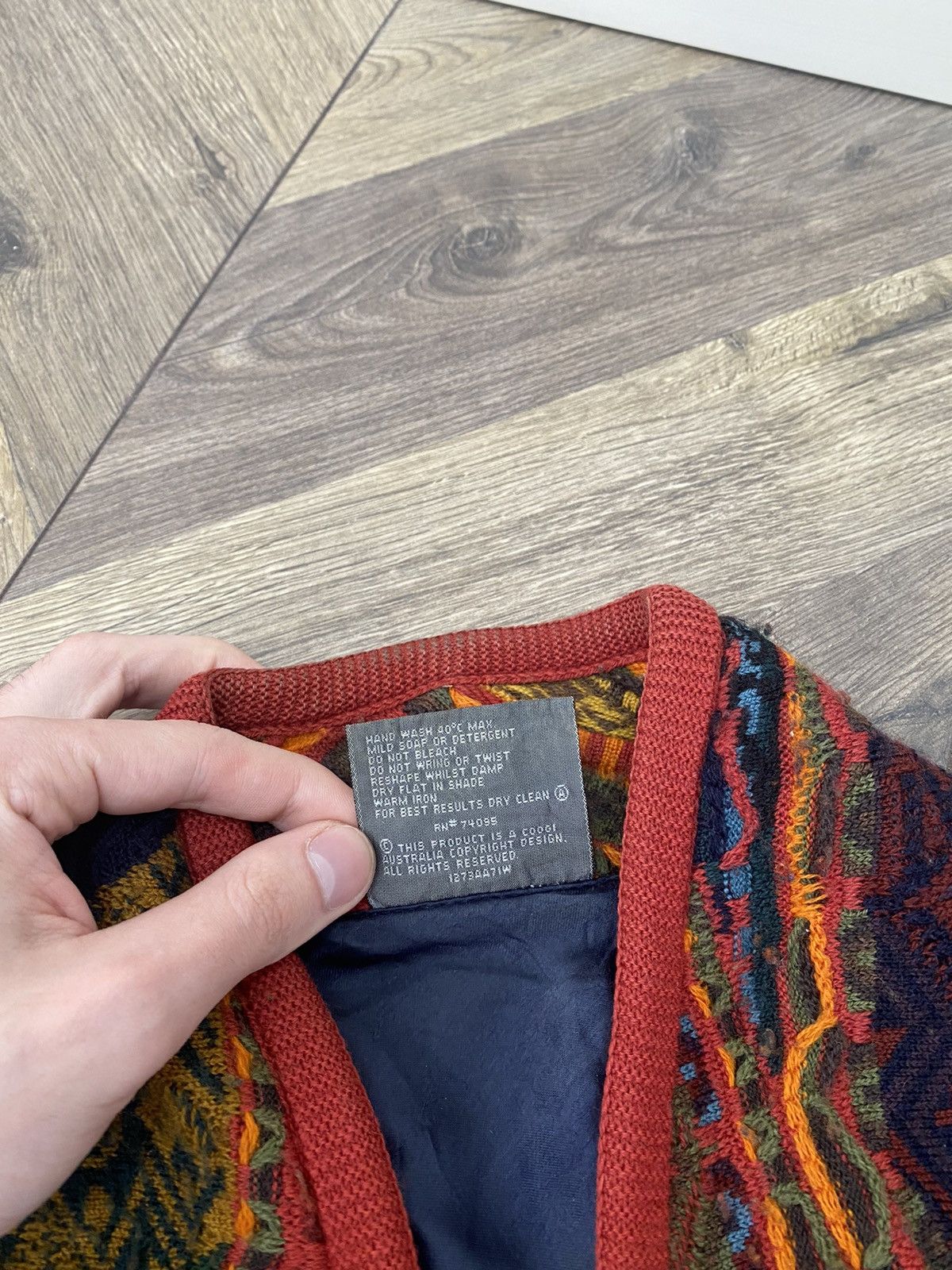 Coogi × Vintage Vintage Coogi Australia Multicolour Cardigan Size US S / EU 44-46 / 1 - 9 Thumbnail