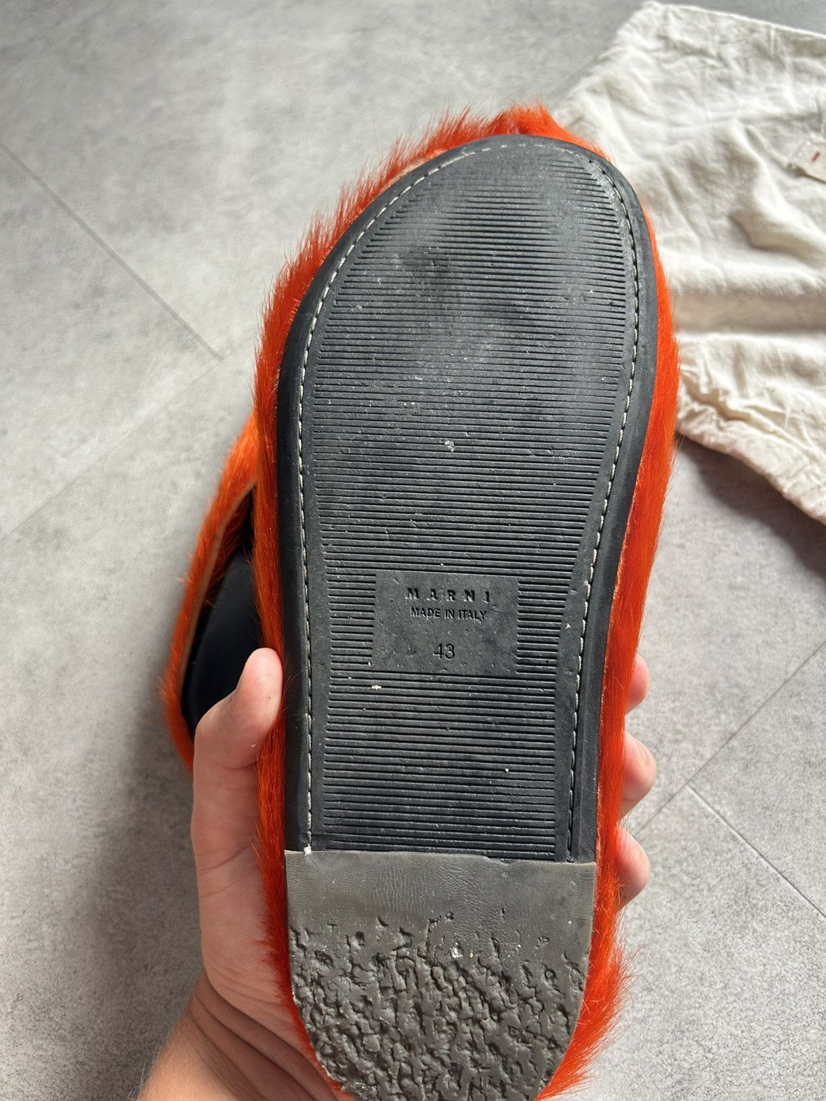 Marni Marni Fussbett Sabott Mules Orange Size US 10 / EU 43 - 8 Thumbnail