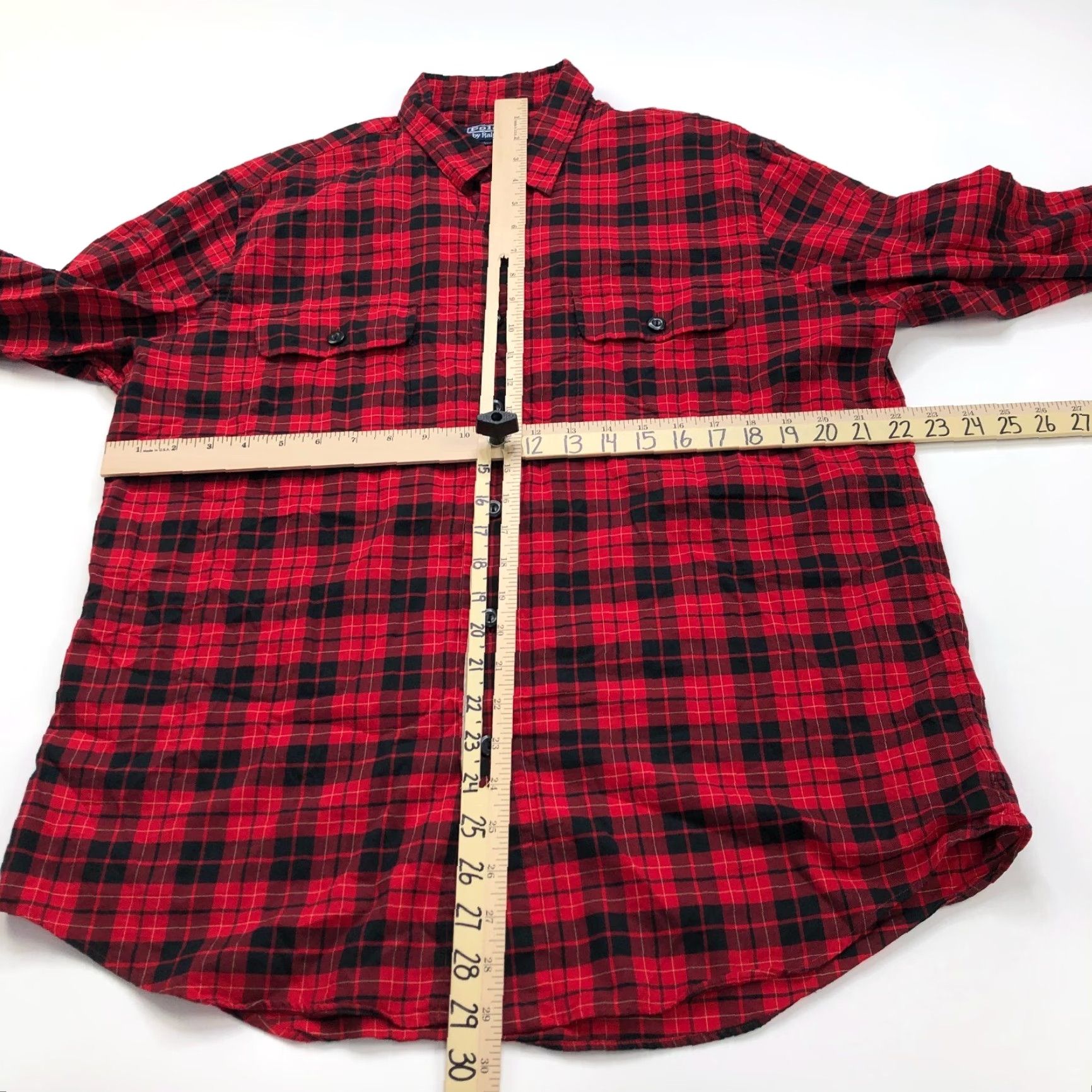 Polo Ralph Lauren Polo Ralph Lauren Shirt Plaid Red MINT Cotton Classic Fit Large L Casual Button-Up Shirt Men Size US L / EU 52-54 / 3 - 3 Thumbnail