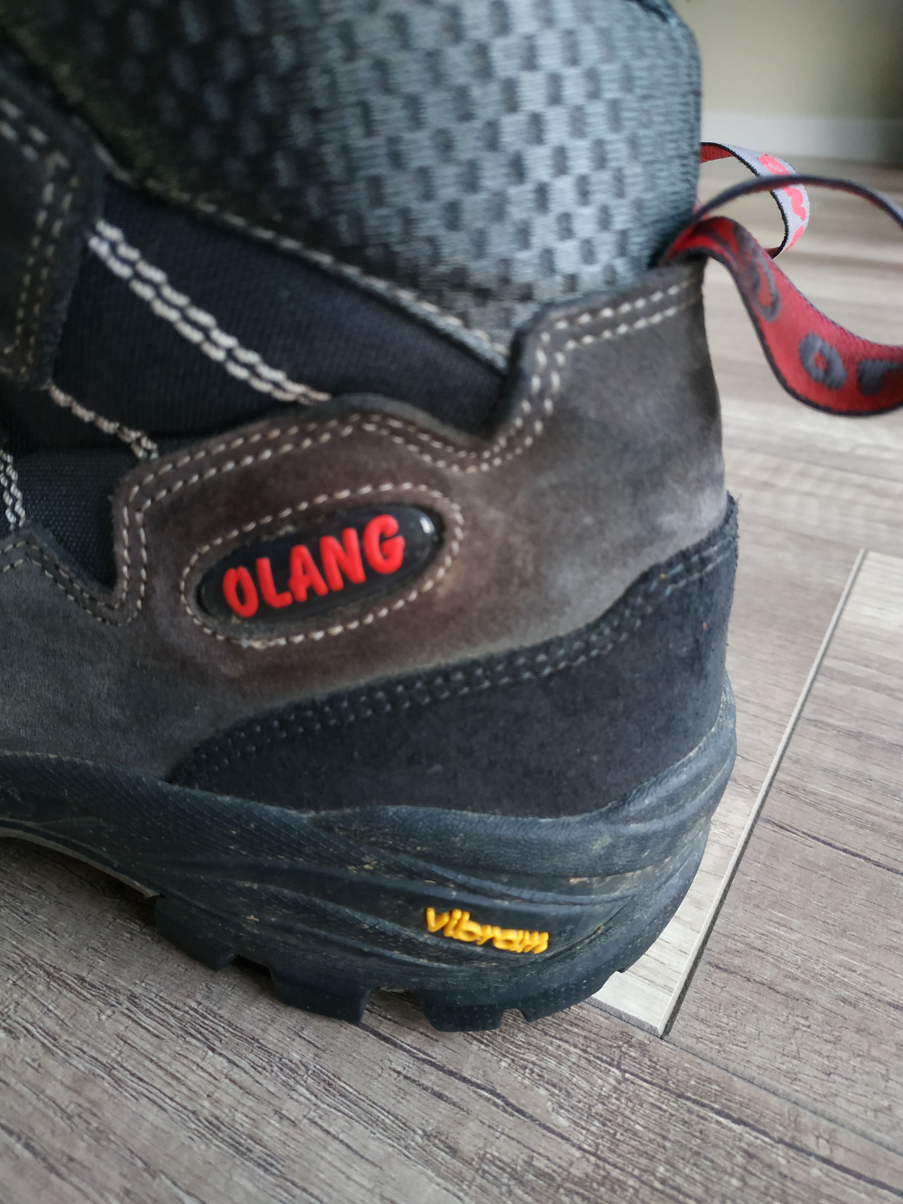 Weatherproof OLANG Women's Trekking Waterproof Vibram High Boots, EUR 37 Size US 7 / IT 37 - 8 Thumbnail