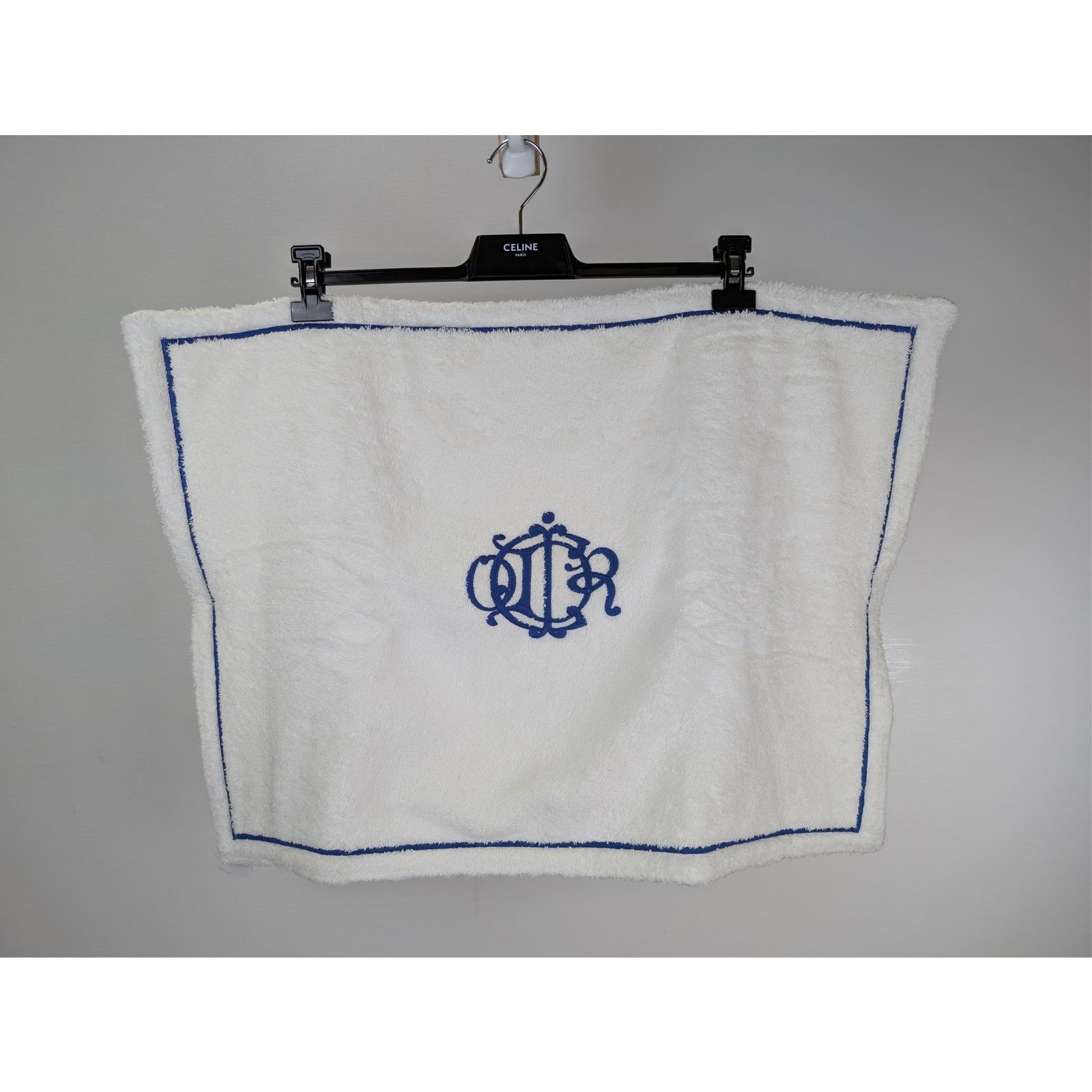 Dior o1rshd1 Size: OS / Hand Towel in Blue & White Size ONE SIZE - 2 Thumbnail