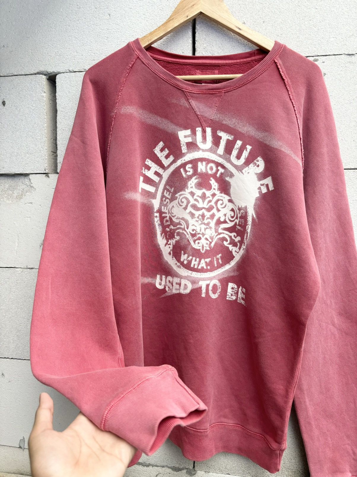 Diesel VINTAGE FADED DIESEL SWEATSHIRT Size US L / EU 52-54 / 3 - 6 Thumbnail