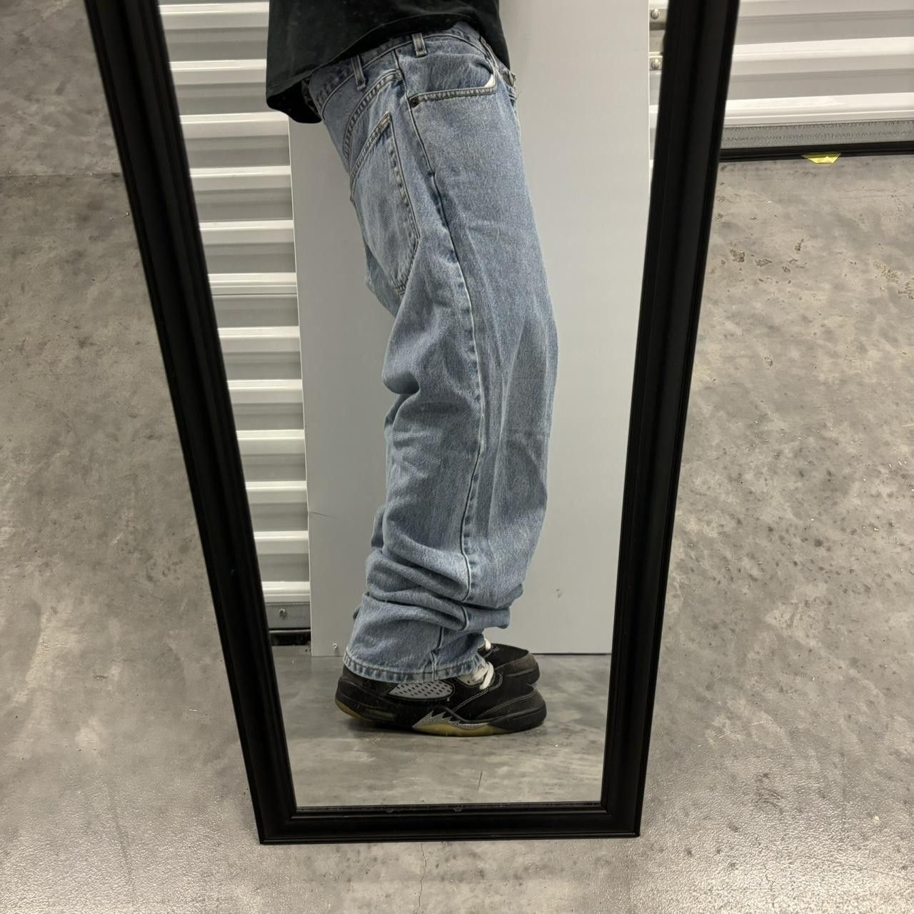 Levi's × Vintage Crazy Vintage Y2K/2000s Levi’s Light Wash Skater Denim Jeans! Size US 36 / EU 52 - 2 Thumbnail