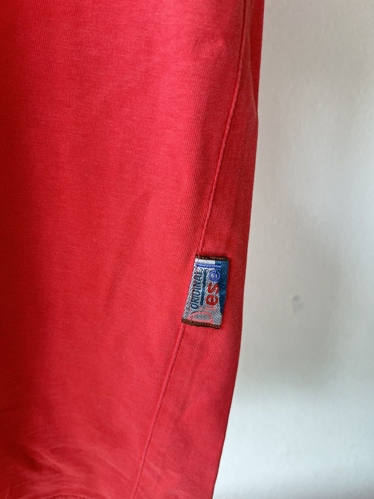 Diesel × Vintage Thrashed 90s Diesel Distressed Tee Size US L / EU 52-54 / 3 - 5 Thumbnail