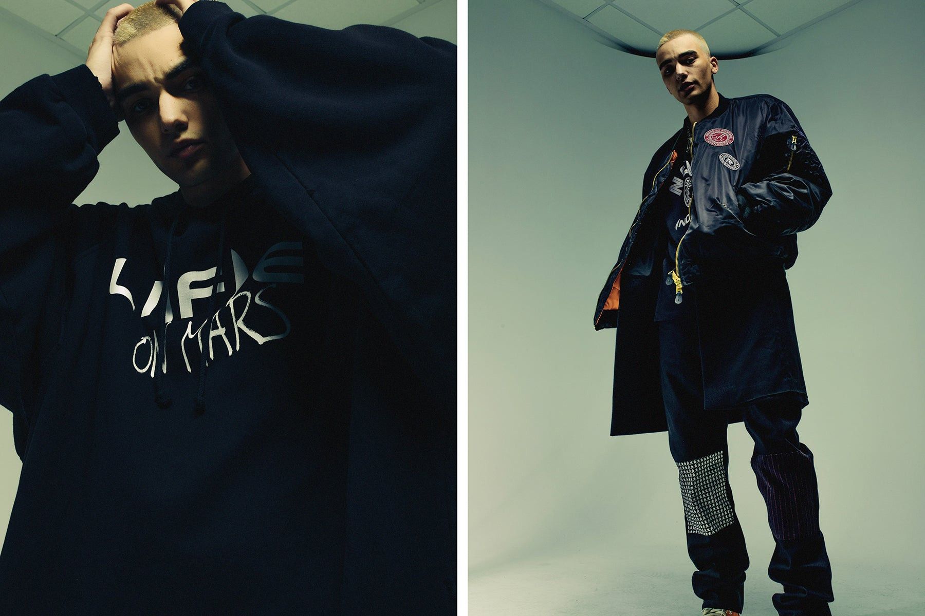 Raf Simons Raf Simons “Life on Mars” Printed Hoodie – Size S Oversized Size US S / EU 44-46 / 1 - 2 Thumbnail