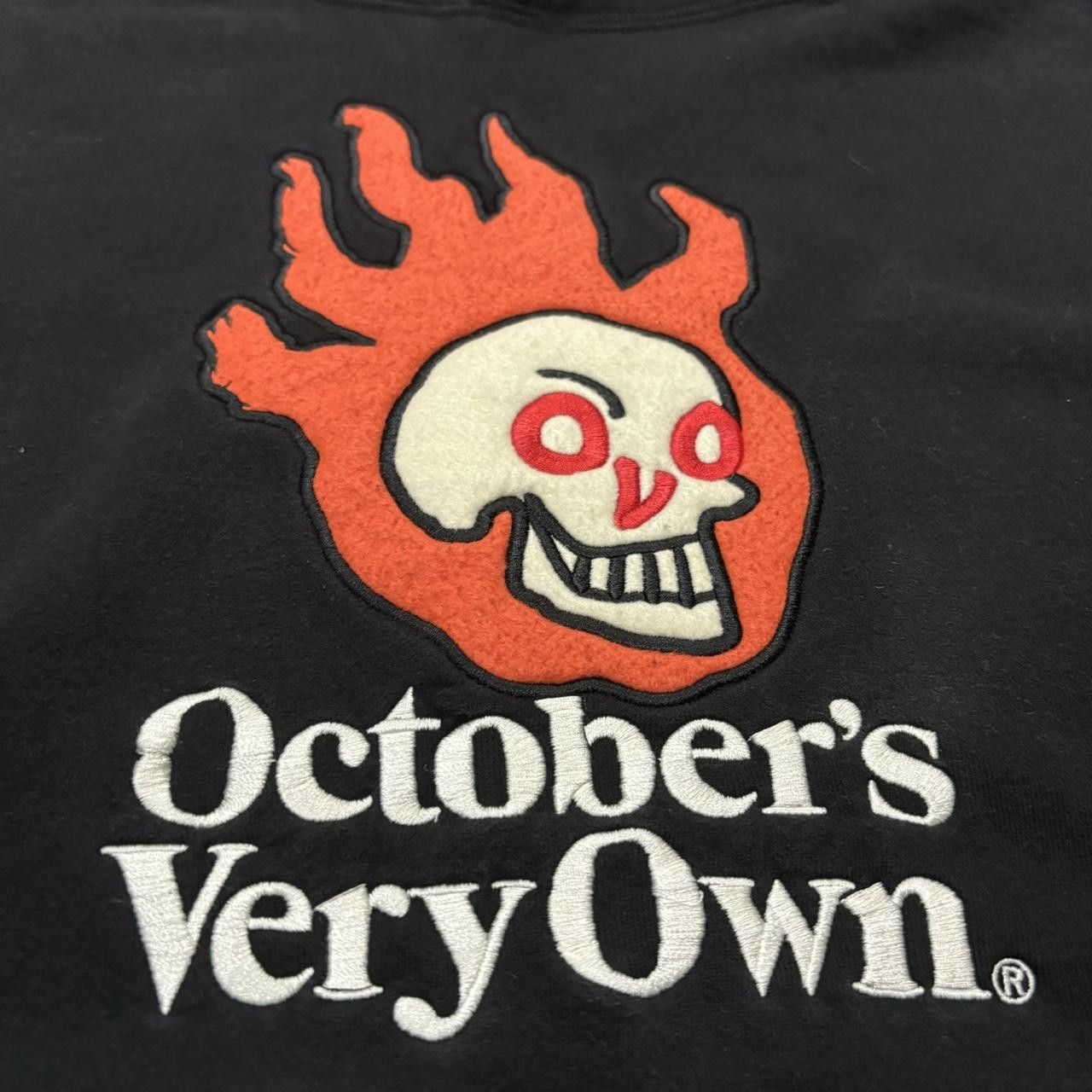 Designer Ovo Octobers Very Own Flame Head Hoodie XL Size US XL / EU 56 / 4 - 4 Thumbnail