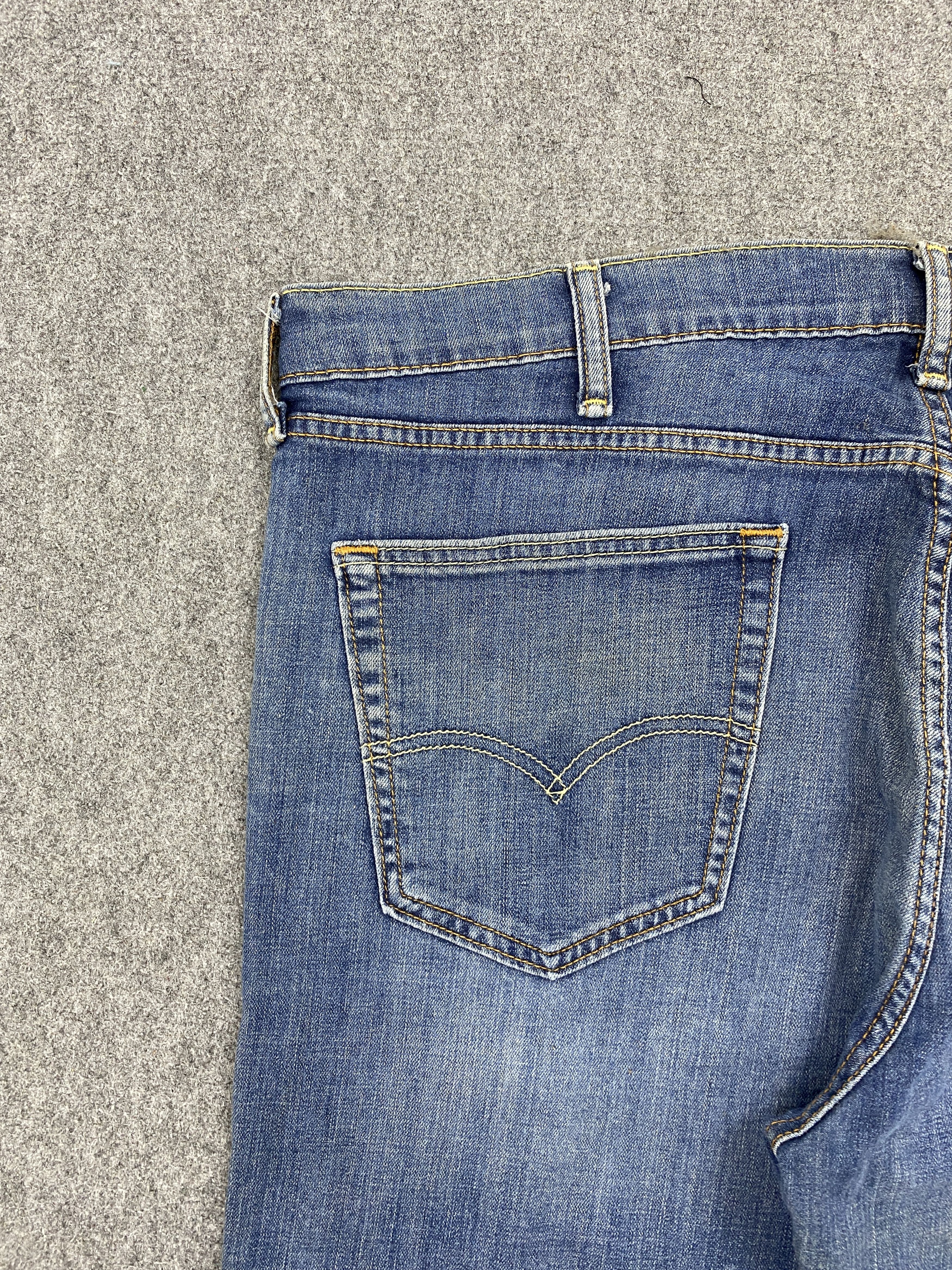 Levi's Vintage Levis 527 Flared Bootcut Faded Blue Jeans Size US 41 - 13 Thumbnail
