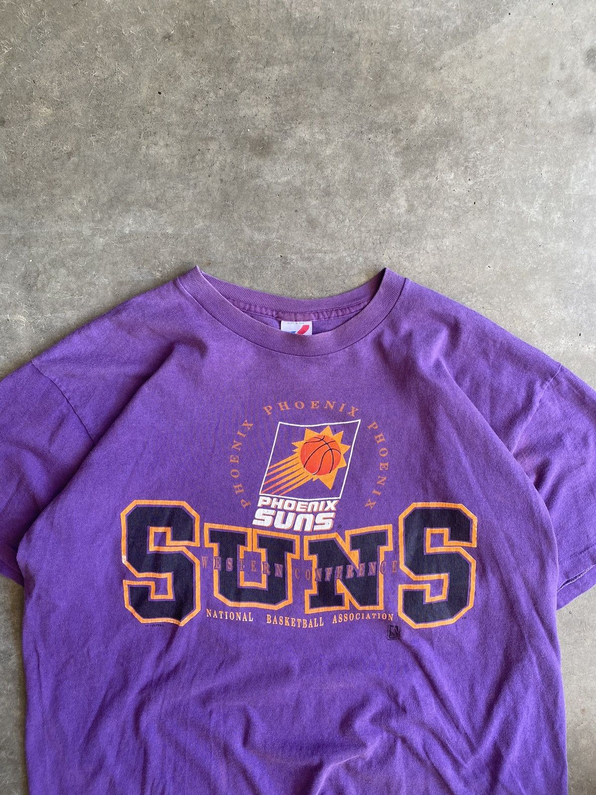 Vintage 90s Phoenix Suns Made in U.S.A Vintage Tee Size US XL / EU 56 / 4 - 3 Thumbnail
