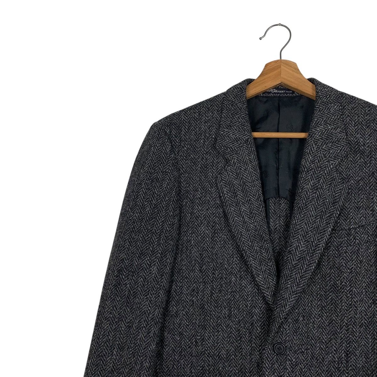 Harris Tweed Luneel x Harris Tweed HerringboneWool Casual Jacket Size US M / EU 48-50 / 2 - 6 Thumbnail