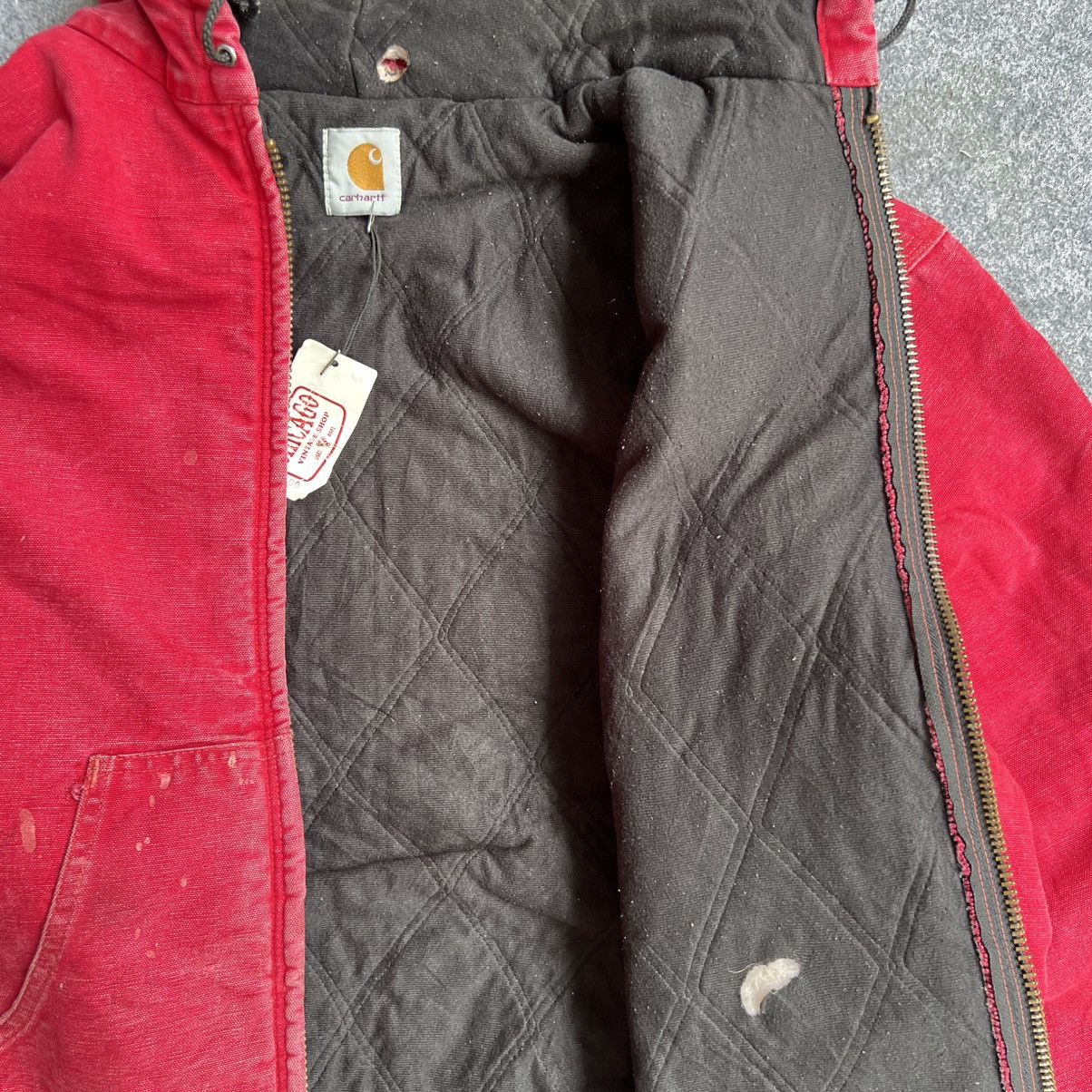 Carhartt × Vintage Vintage Carhartt Active Jacket Blue RED Size US XL / EU 56 / 4 - 8 Thumbnail