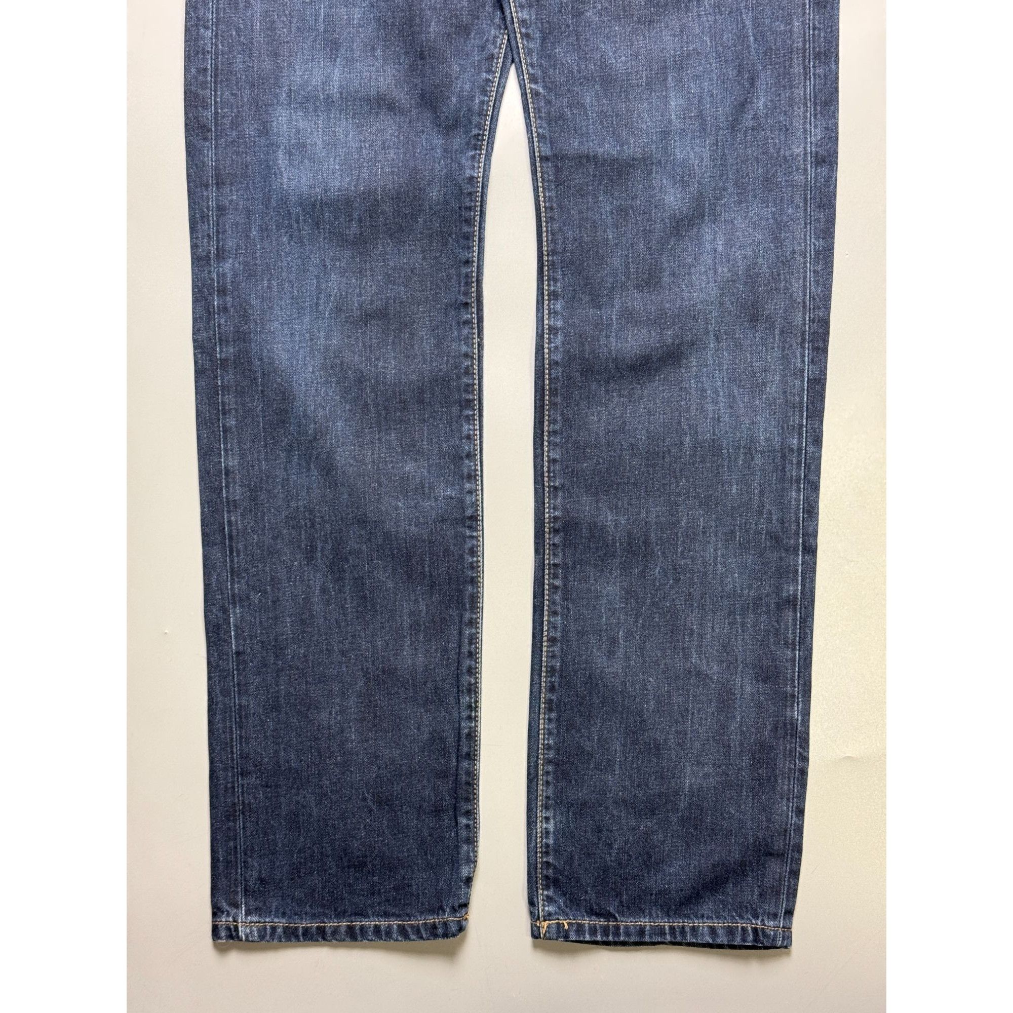 Schott Schott One Star Dark Denim Jeans Pants (Y1138) Size US 31 - 2 Thumbnail