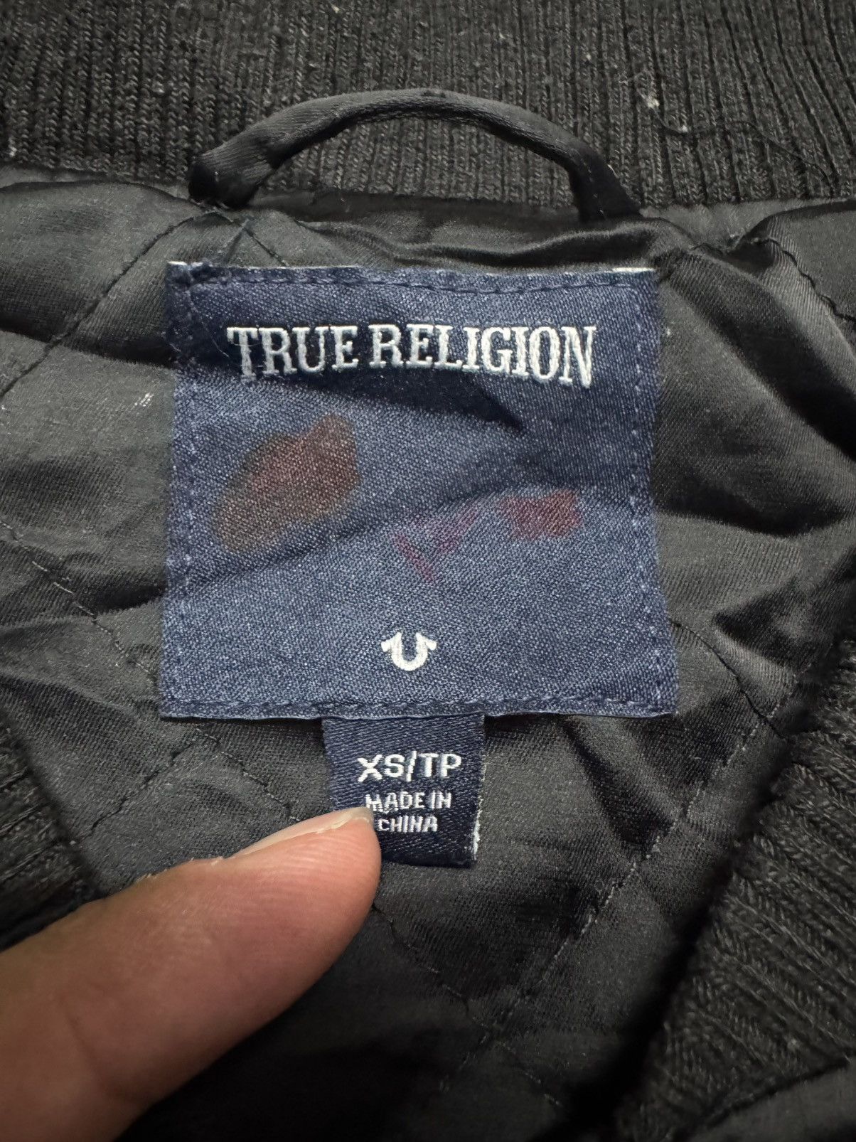 True Religion RARE TRUE RELIGION HABITAT MOTIVE EMBROIDERY BOMBERS JACKET Size US XS / EU 42 / 0 - 12 Thumbnail