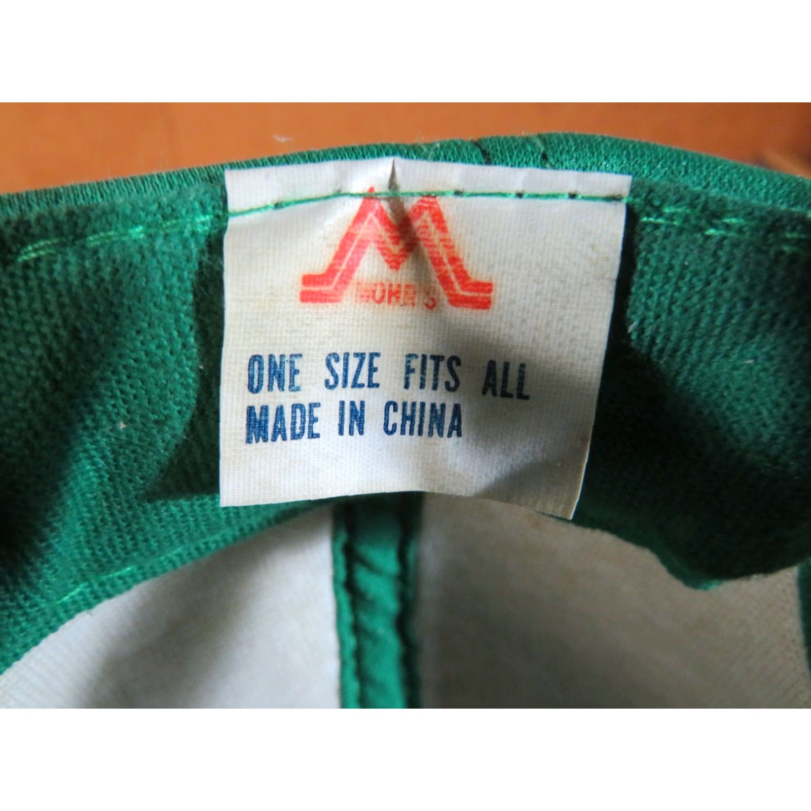 John Deere VINTAGE John Deere Trucker Hat Cap Men Adjustabl e Green Nylon Cotton Patch Mohr's 80s USA Size ONE SIZE - 6 Thumbnail