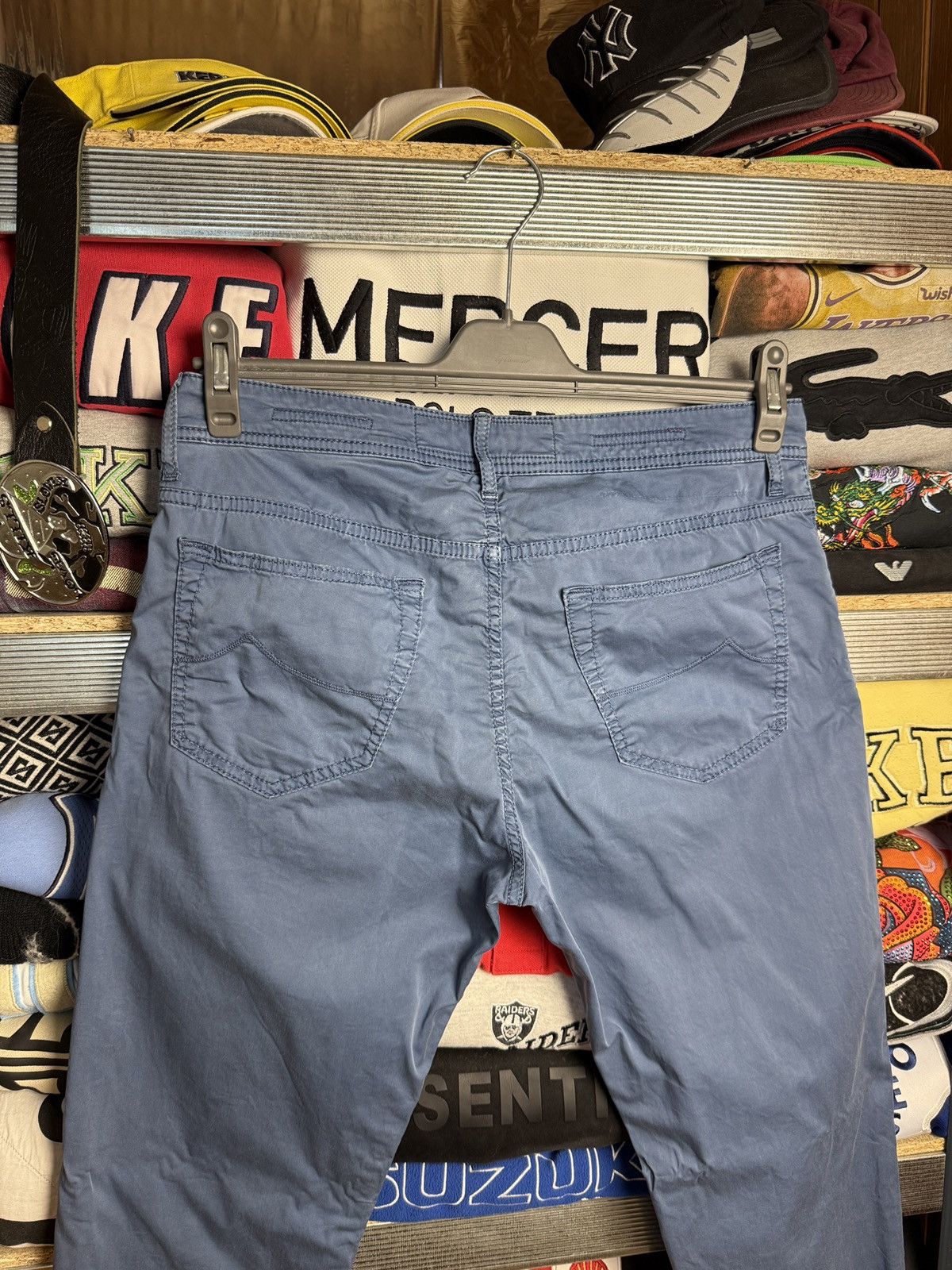 Jacob Cohen Jacob Cohen Luxury Men's Pants Made in Italy Size US 34 / EU 50 - 8 Thumbnail
