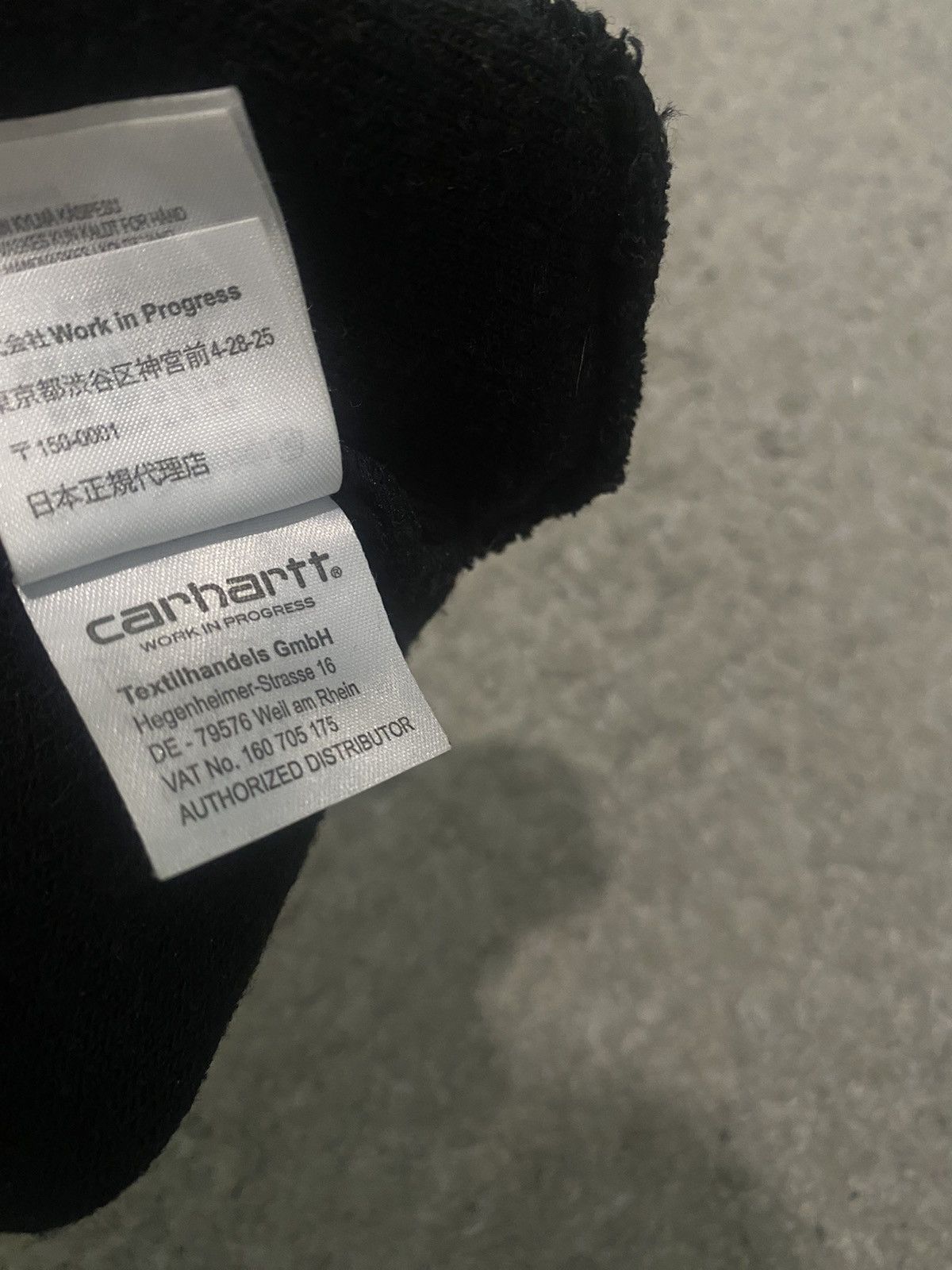 Carhartt × Vintage Carhartt Ghost Town Beanie One size unisex y2k skate hip hop Size ONE SIZE - 11 Thumbnail