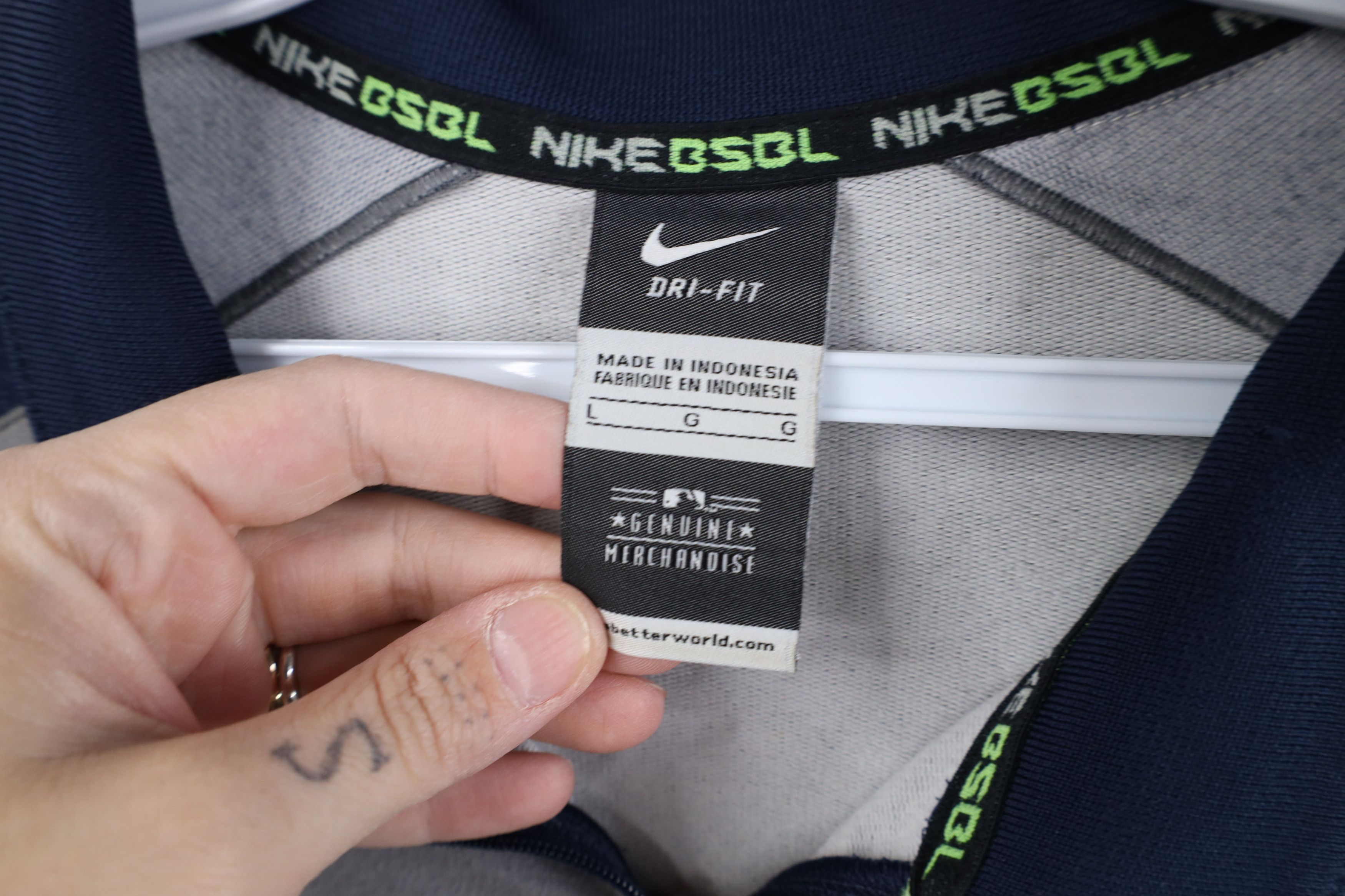 Nike Nike Reflective Detroit Tigers Baseball Half Zip Jacket Size US L / EU 52-54 / 3 - 8 Thumbnail
