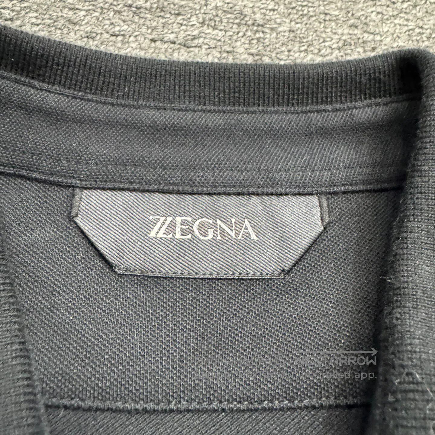 Ermenegildo Zegna Ermenegildo Zegna Knitted short-sleeved shirt| Size US L / EU 52-54 / 3 - 3 Thumbnail