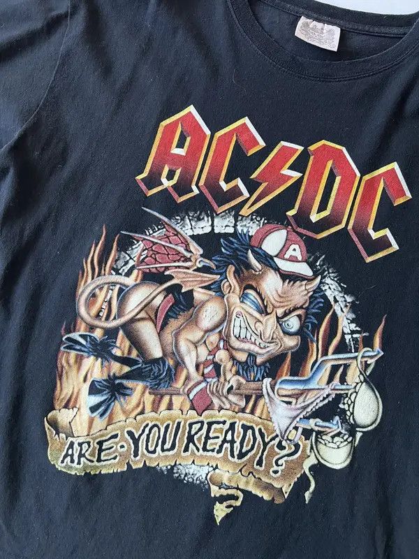 AC/DC Taeko x Mao Vintage AC/DC T-shirt Size US XL / EU 56 / 4 - 4 Thumbnail